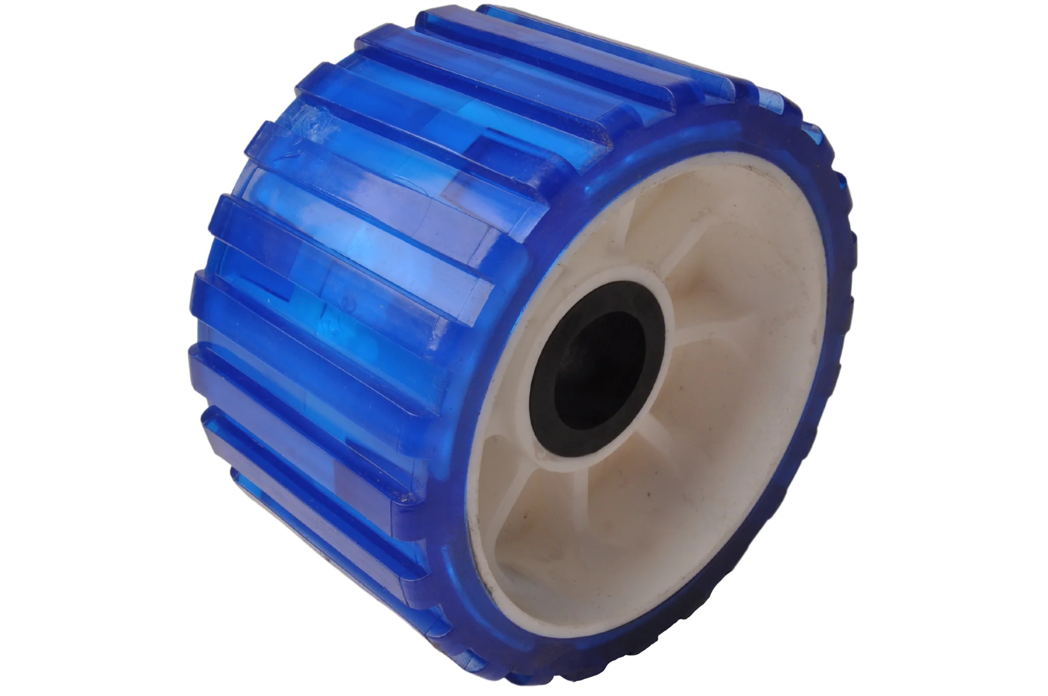Kielrolle blau - 128x75 mm - 22 mm Nabendurchmesser - Image 3