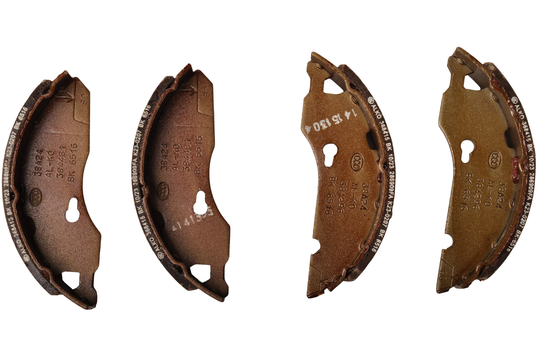 Original AL-KO Bremsbacken - 160x35 - Bremstyp 1635, 1636, 1636G und 1637 - Image 4