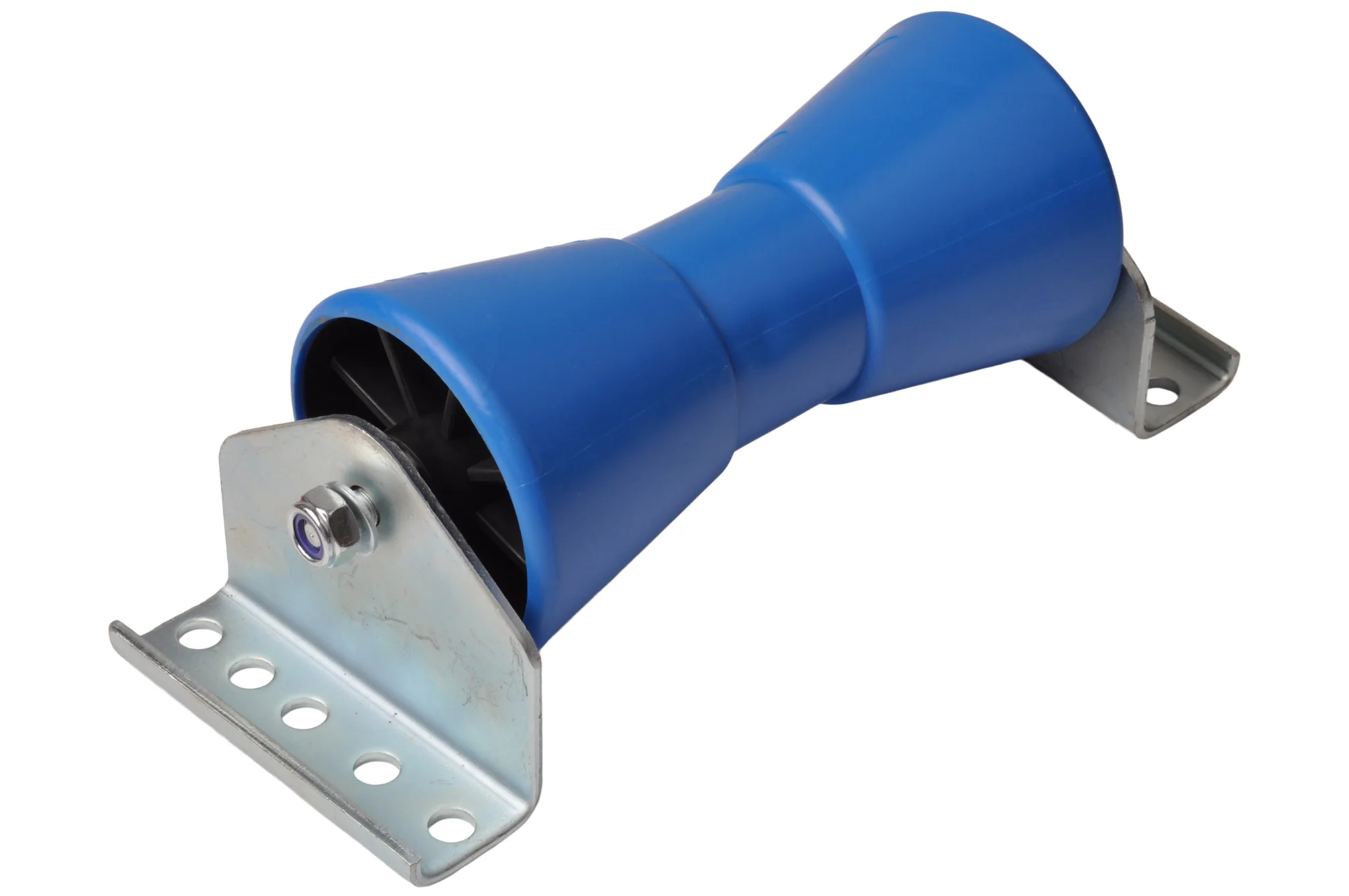 Kielrollensatz - 200x85 mm - blau - komplett auf Träger