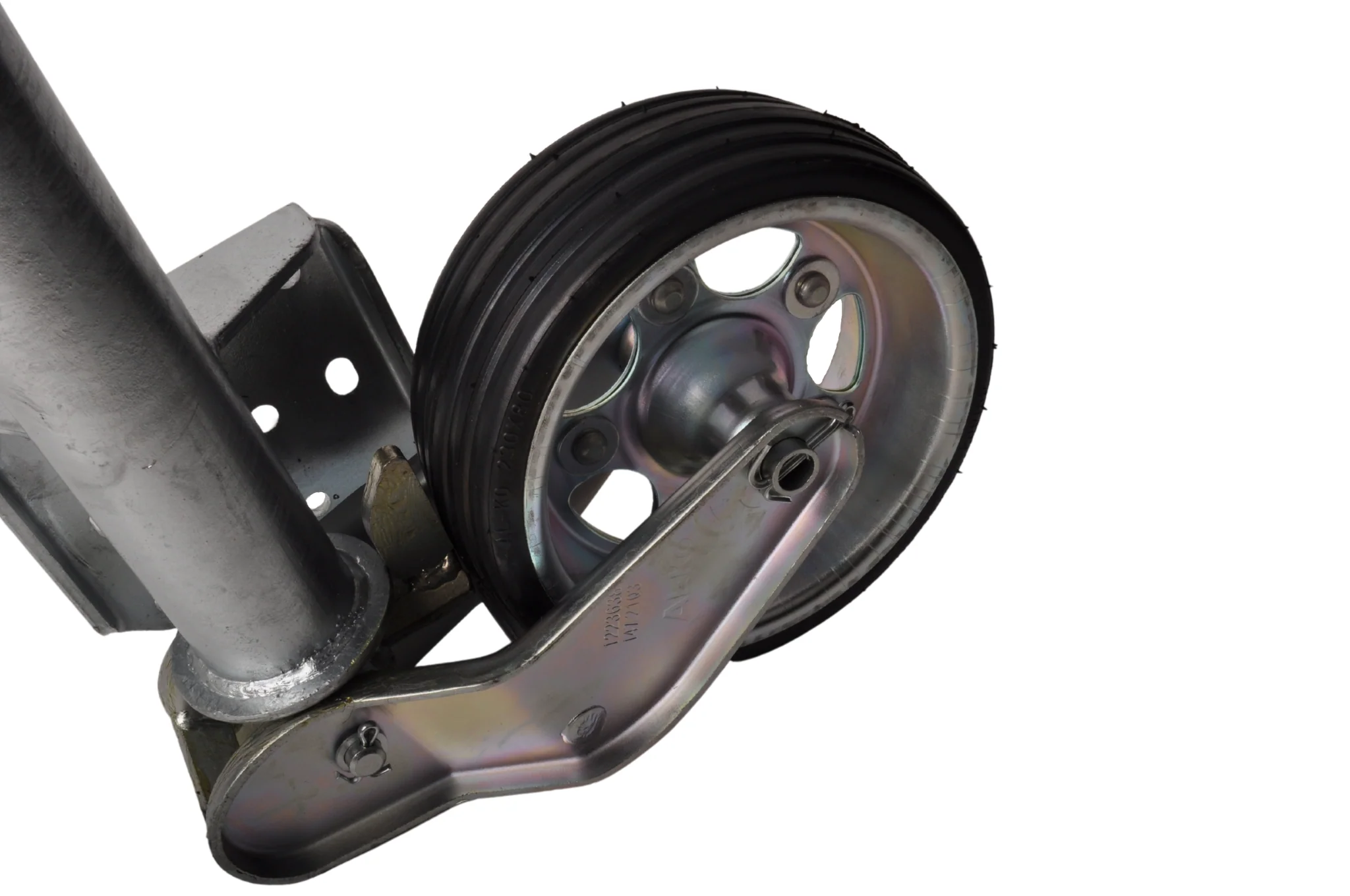 230x80 mm Ersatzrad für Stützrad mit Stahlfelge - Image 4