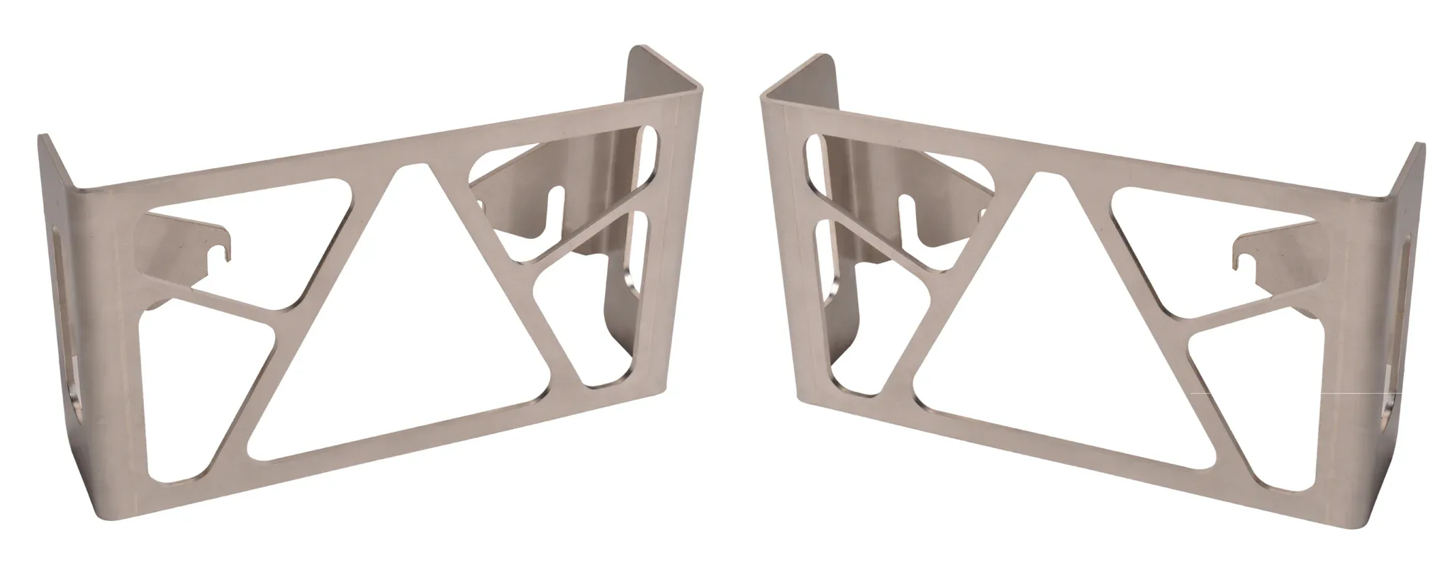 2er-Set Aspock Multipoint 5 Schutzgitter mit freiem Dreieck - 245x140x65 mm - Material Edelstahl