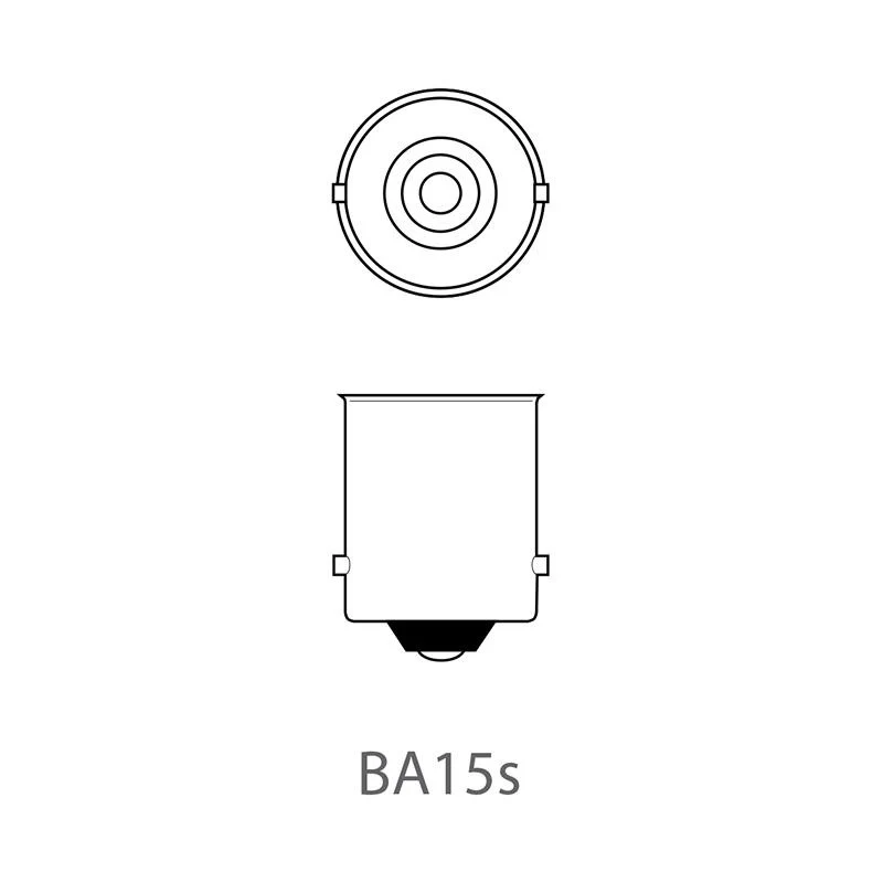 2x Glühbirne Bajonett - 12V - 5W - BA15s - Image 3