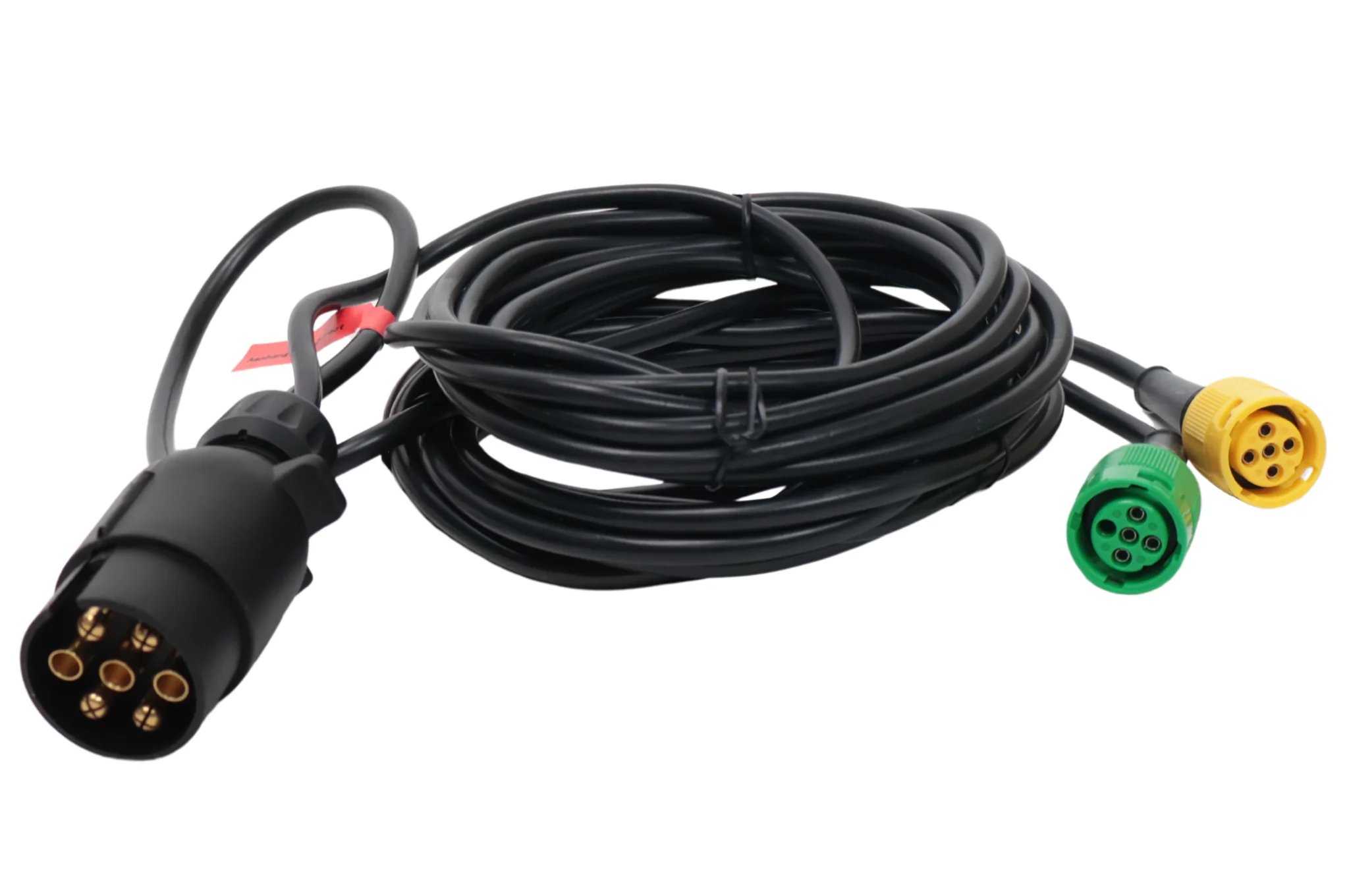 Aspöck Hauptkabel - 4 Meter lang - 7-polig - mit 2x 5-poligem Stecker