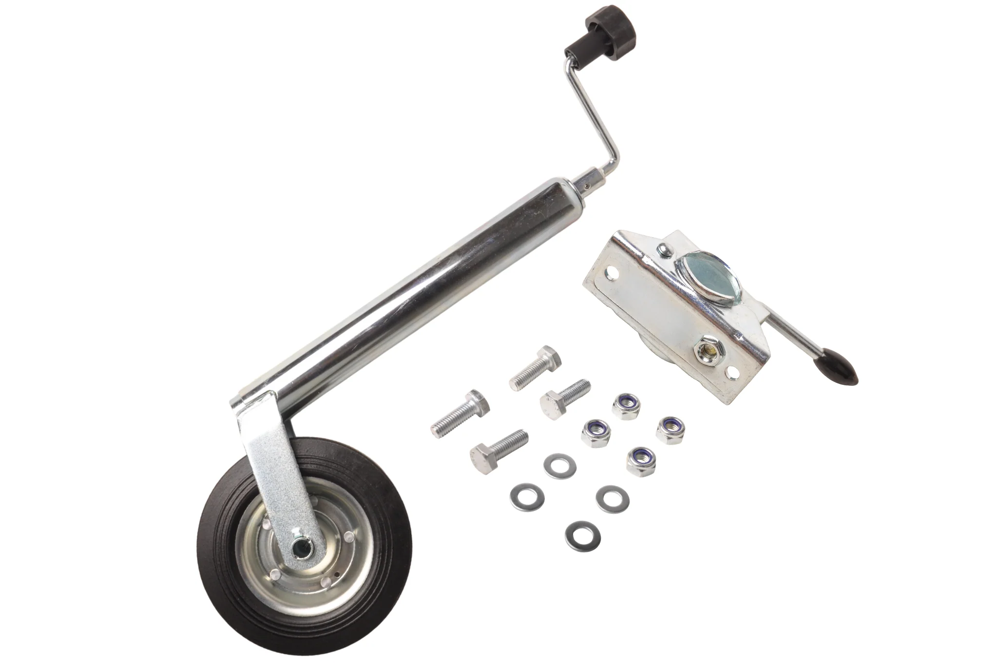 Stützrad Set - 48 mm - Stützrad, Klemhalter und Befestigungsmaterial - Image 3