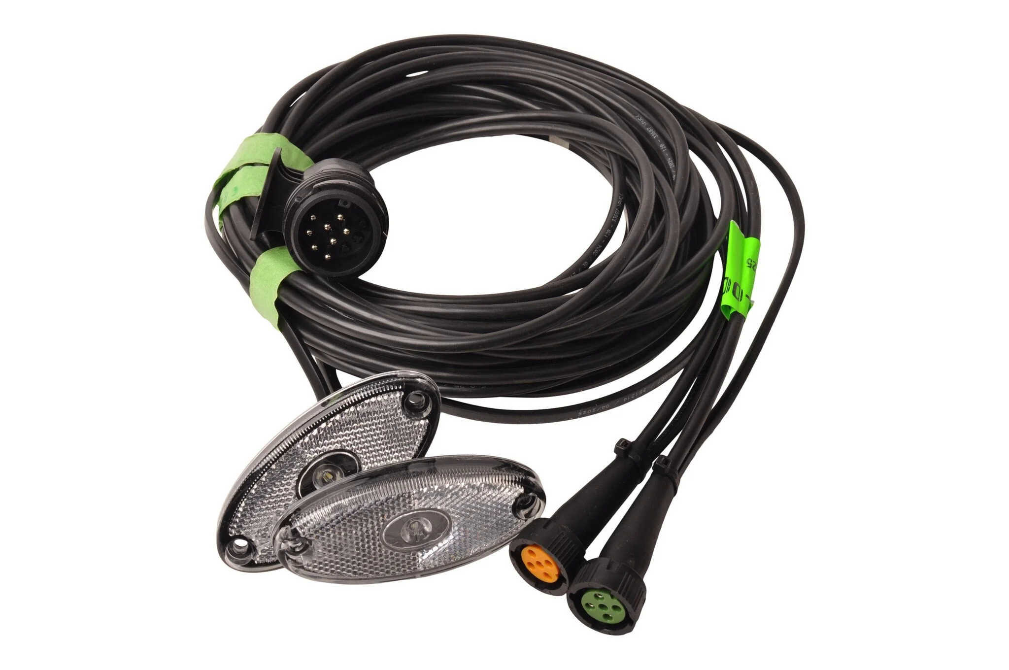 Aspöck Kabelsatz - 5,5 Meter - 13-polig - 2x 5-poliger Stecker - inklusive Begrenzungsleuchten