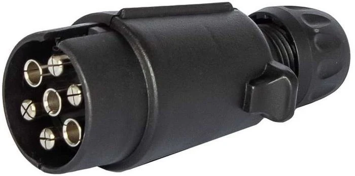 Aspöck Premium Anhängerstecker - 7-polig - Flachstecker