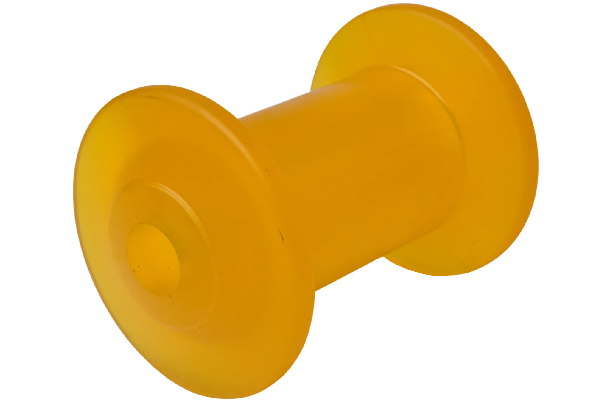 Kielrolle gelb - 98x68,5 mm - Nabendurchmesser 16 mm