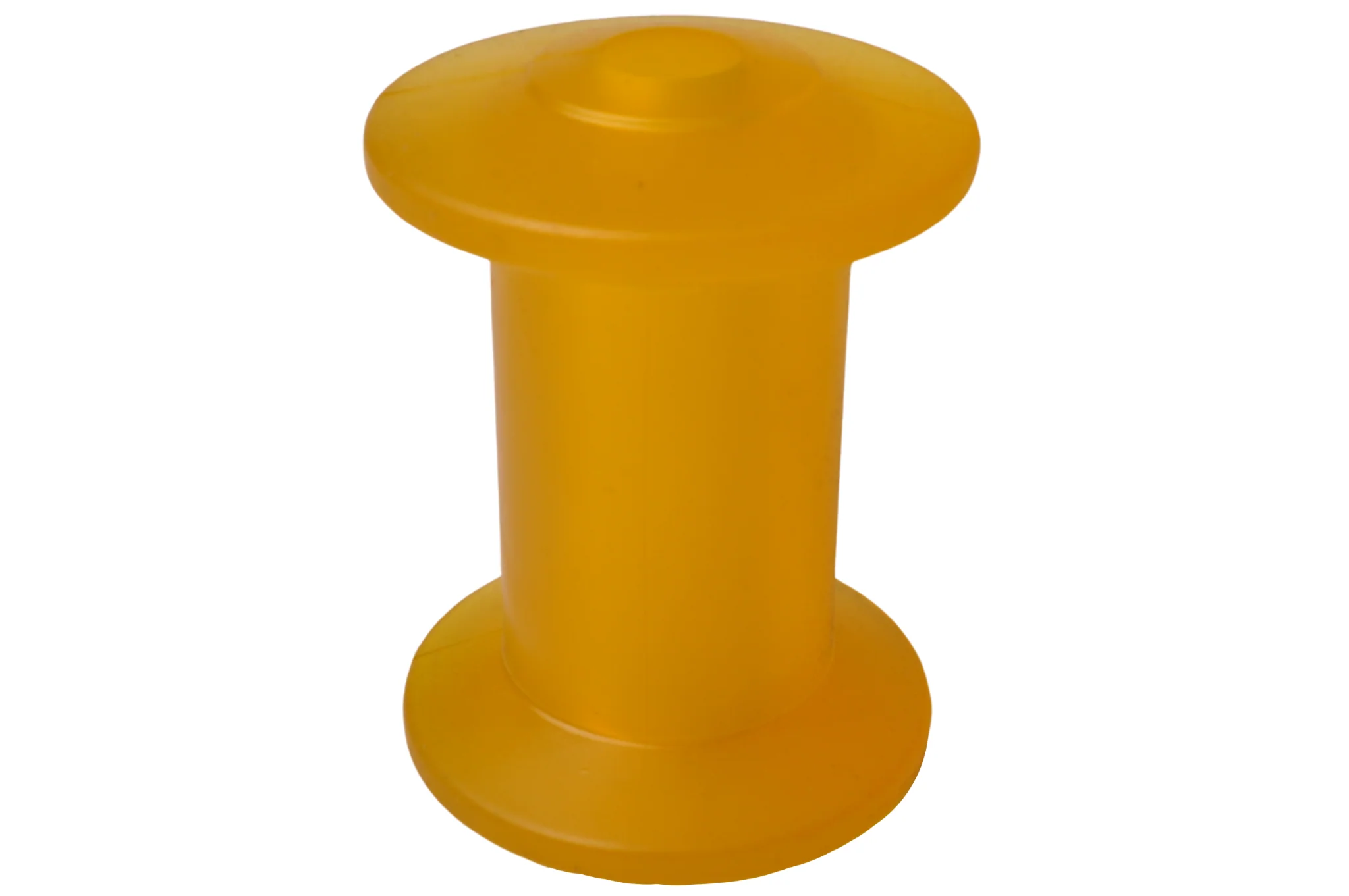 Kielrolle gelb - 98x68,5 mm - Nabendurchmesser 16 mm - Image 2