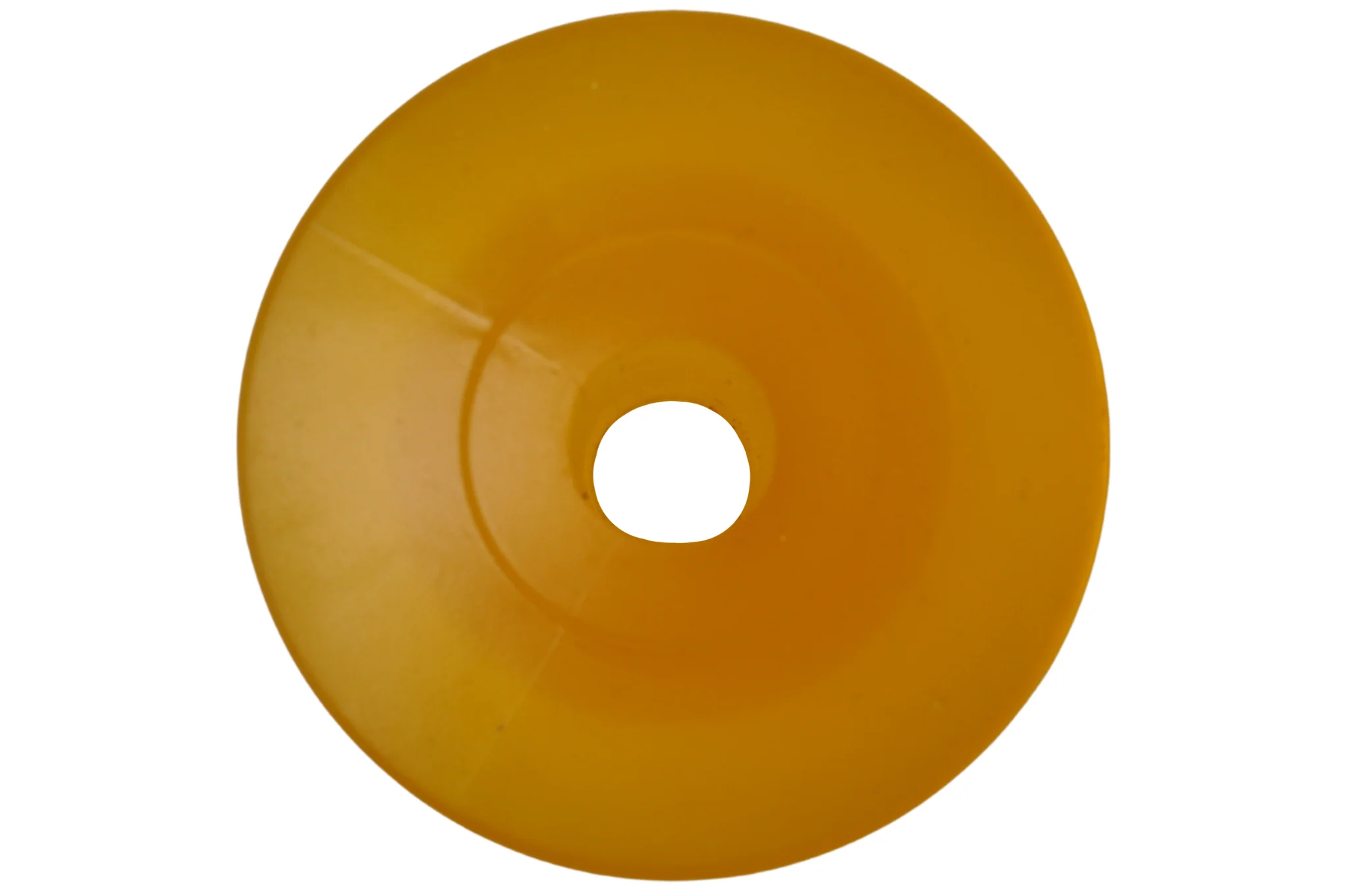 Kielrolle gelb - 98x68,5 mm - Nabendurchmesser 16 mm - Image 3