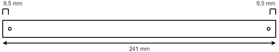 Achse für Kielrollen - 241x16,8 mm - Image 4