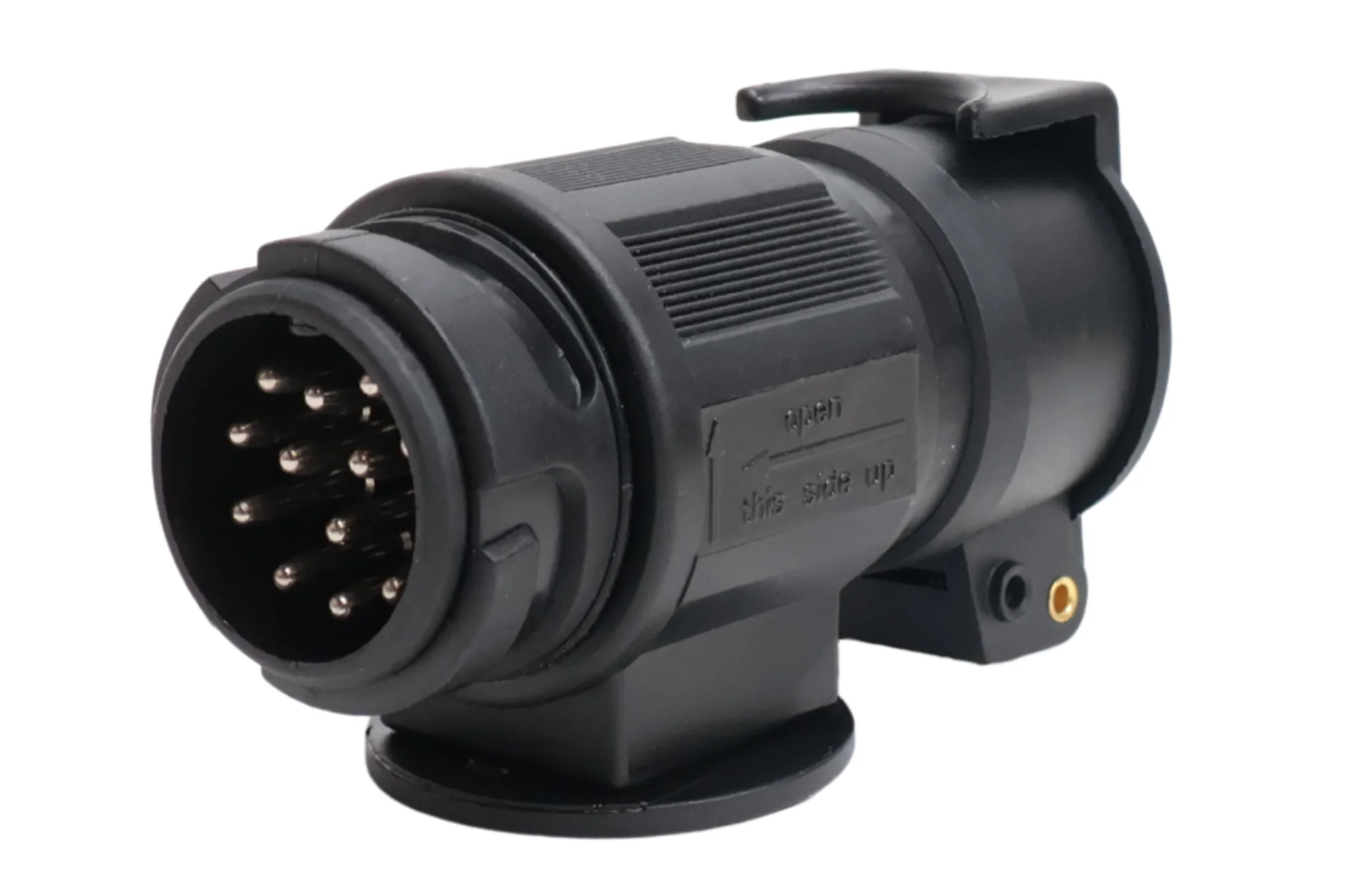 Adapter Anhänger extra lang 13-polig >  Multicon Stecker