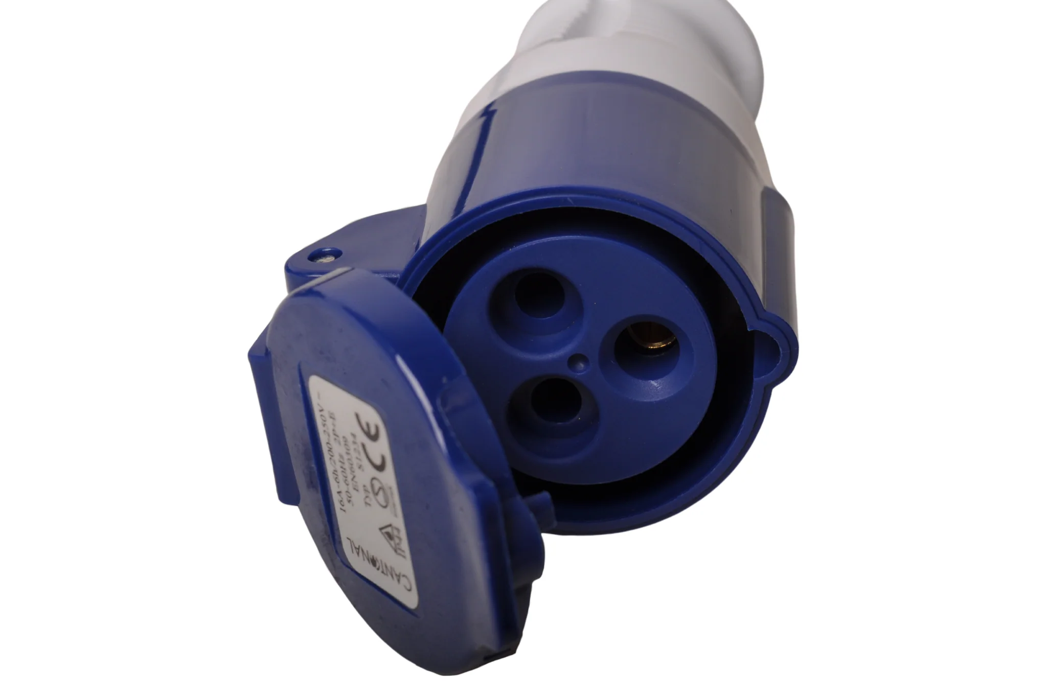 Adapterkabel 23 cm von Schuko auf CEE-Kupplung - Image 3