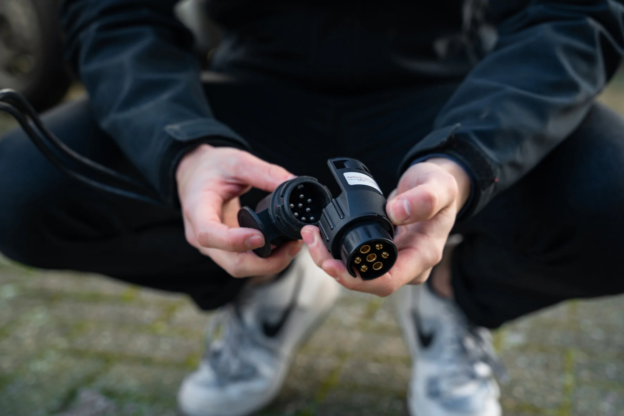 Hochwertiger Adapter Anhänger : Auto 7-polig - Anhänger 13-polig - Image 3