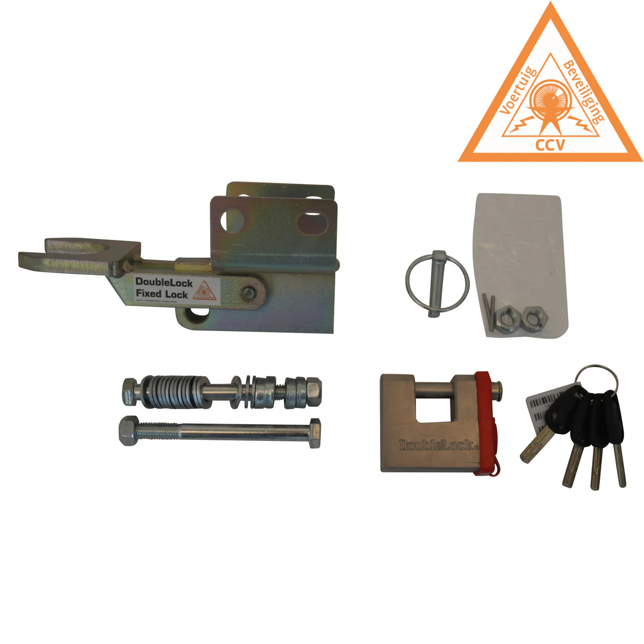 DoubleLock AK301 Fixed Lock - SCM-zertifiziertes, Anbau- Deichselschloss für den AL-KO AK301 - Image 3