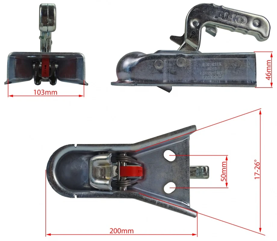 AL-KO V-Anhänger AK 750 plus - 750 kg - ungebremste Kugelkupplung - Image 5