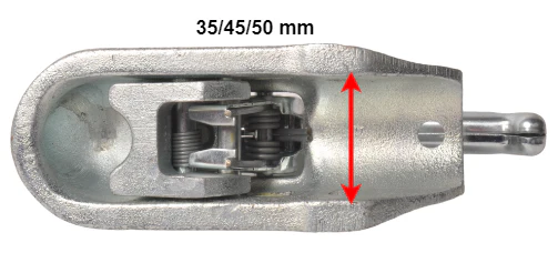 AL-KO AK161 - rund 35/45/50 mm - 1600 kg - gebremste Kugelkupplung - Image 10