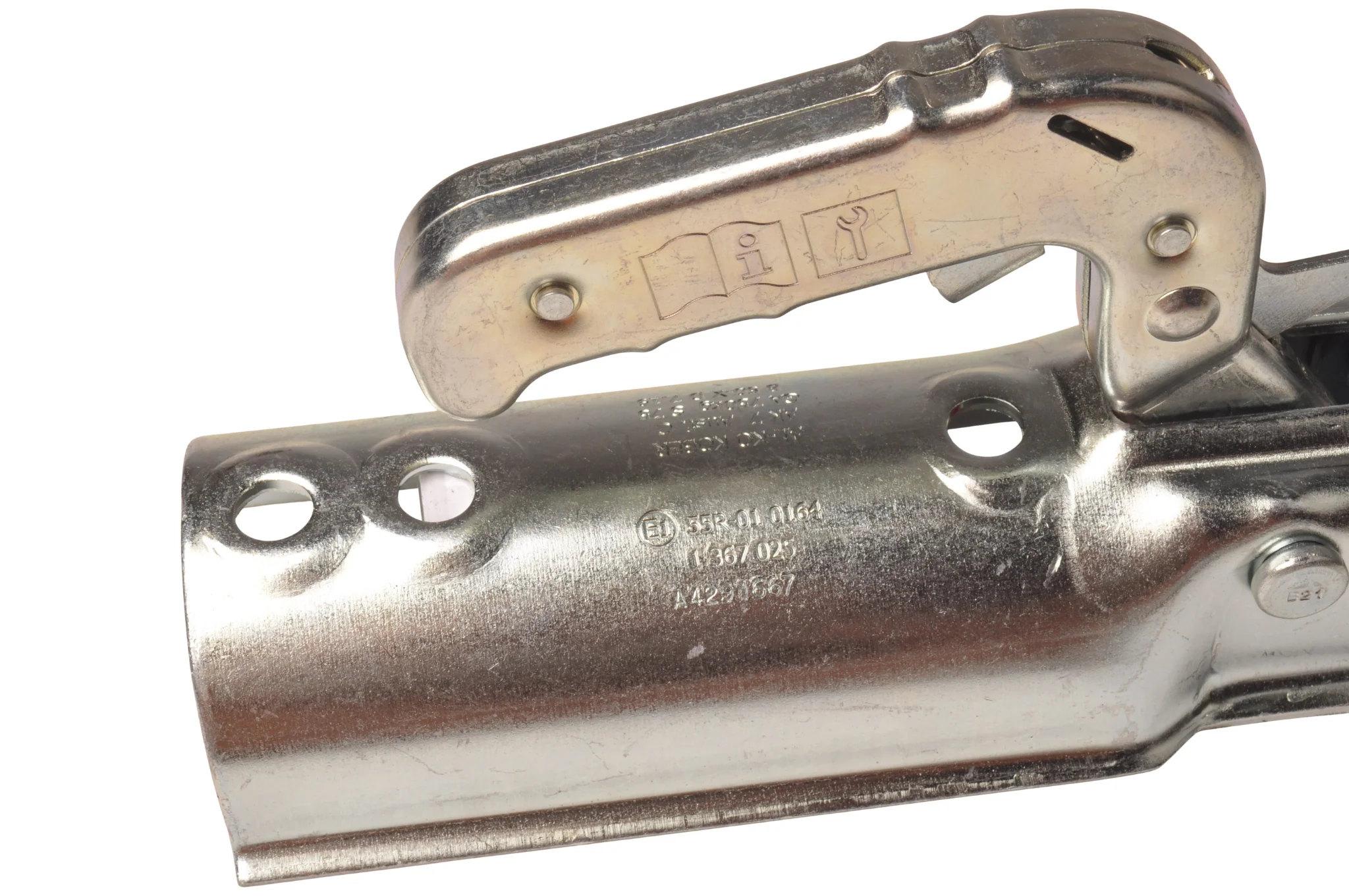 AL-KO AK7-C - 70 mm rund - 750 kg - ungebremste Kugelkupplung - Image 5