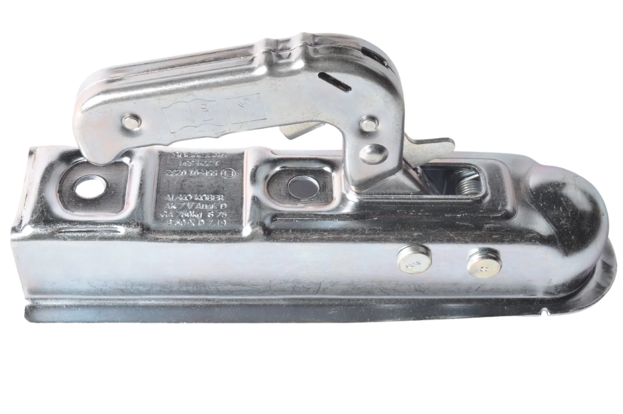 AL-KO AK7-D - Rohr 50 mm - 750 kg - ungebremste Kugelkupplung - Image 2