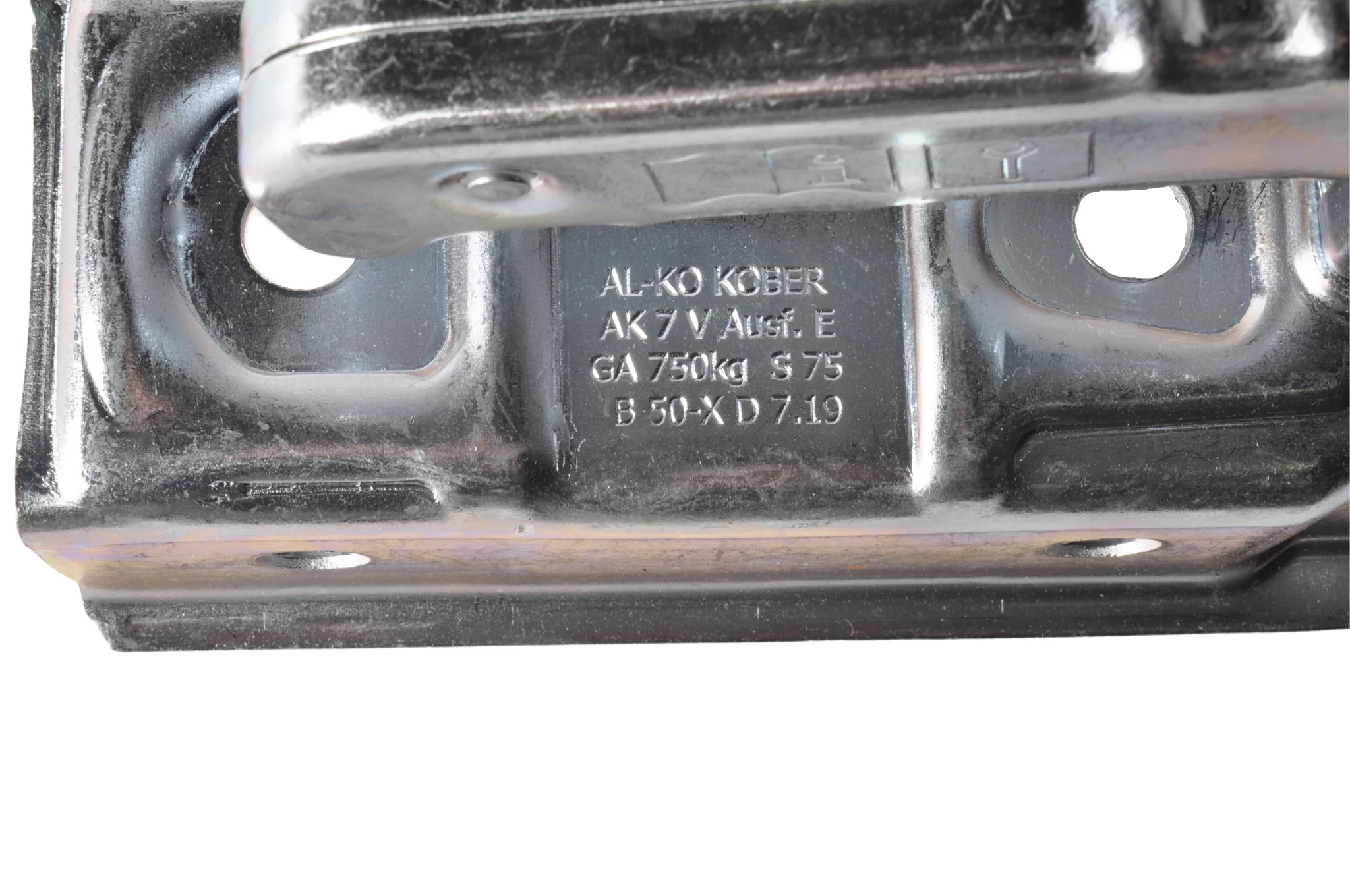 AL-KO AK7V-E - Rohr 60 mm - 750 kg - ungebremste Kugelkupplung - Image 4