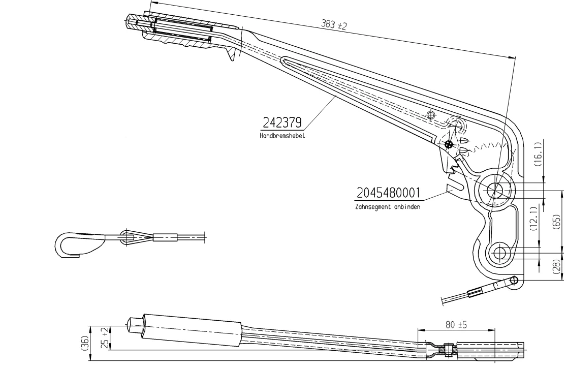 AL-KO Handbremse SR200 - Image 5
