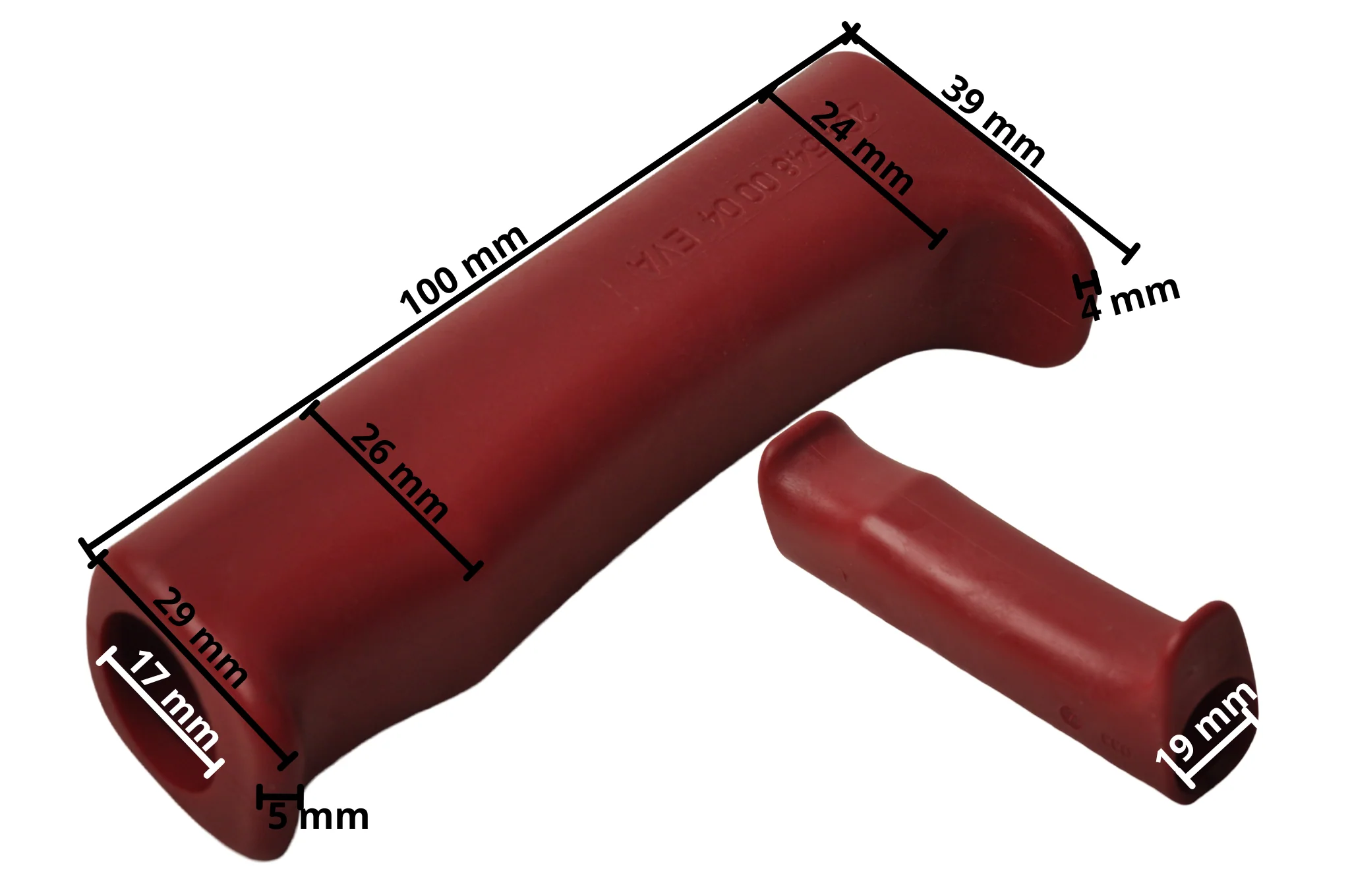 AL-KO Handbremsgriff - rot - Image 7