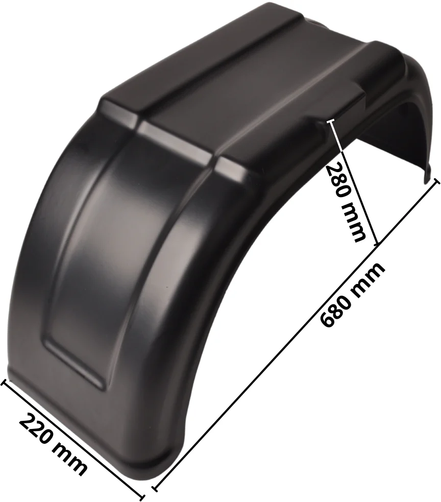 AL-KO Kotflügel 12/13 Zoll - 680x220x280 mm - Image 6