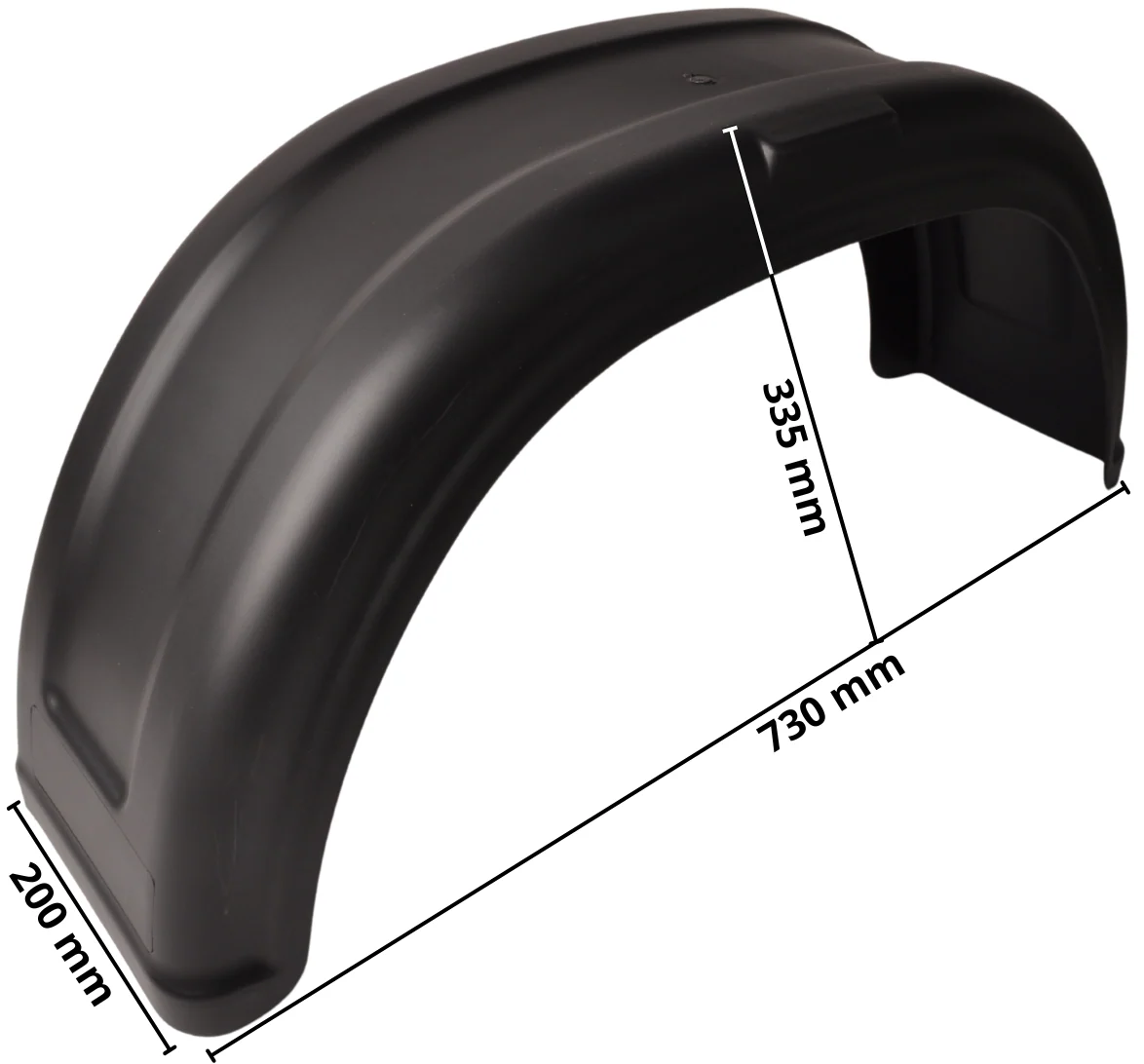AL-KO Kotflügel 13/14 Zoll - 730x200x335 mm - Image 5