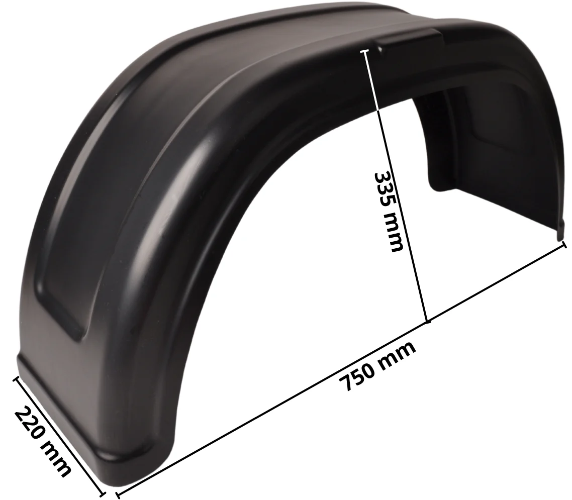 AL-KO Kotflügel 14 Zoll - 750x220x335 mm - Image 5