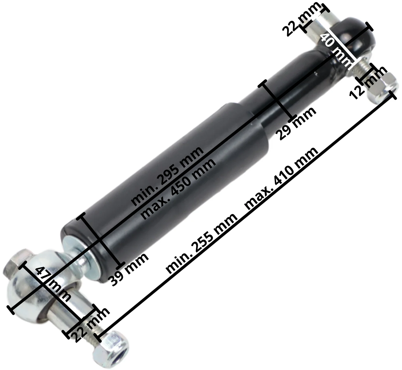 Hulco MEDAX/TERRAX Stoßdämpfer 1500 kg - Achse 2/3 oder 2/2 - Image 11