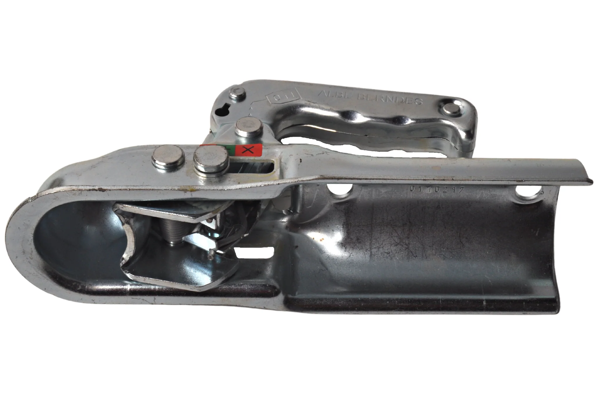 Albe EM80RGK - 70 mm rund - 800 kg - ungebremste Kugelkupplung - Image 3