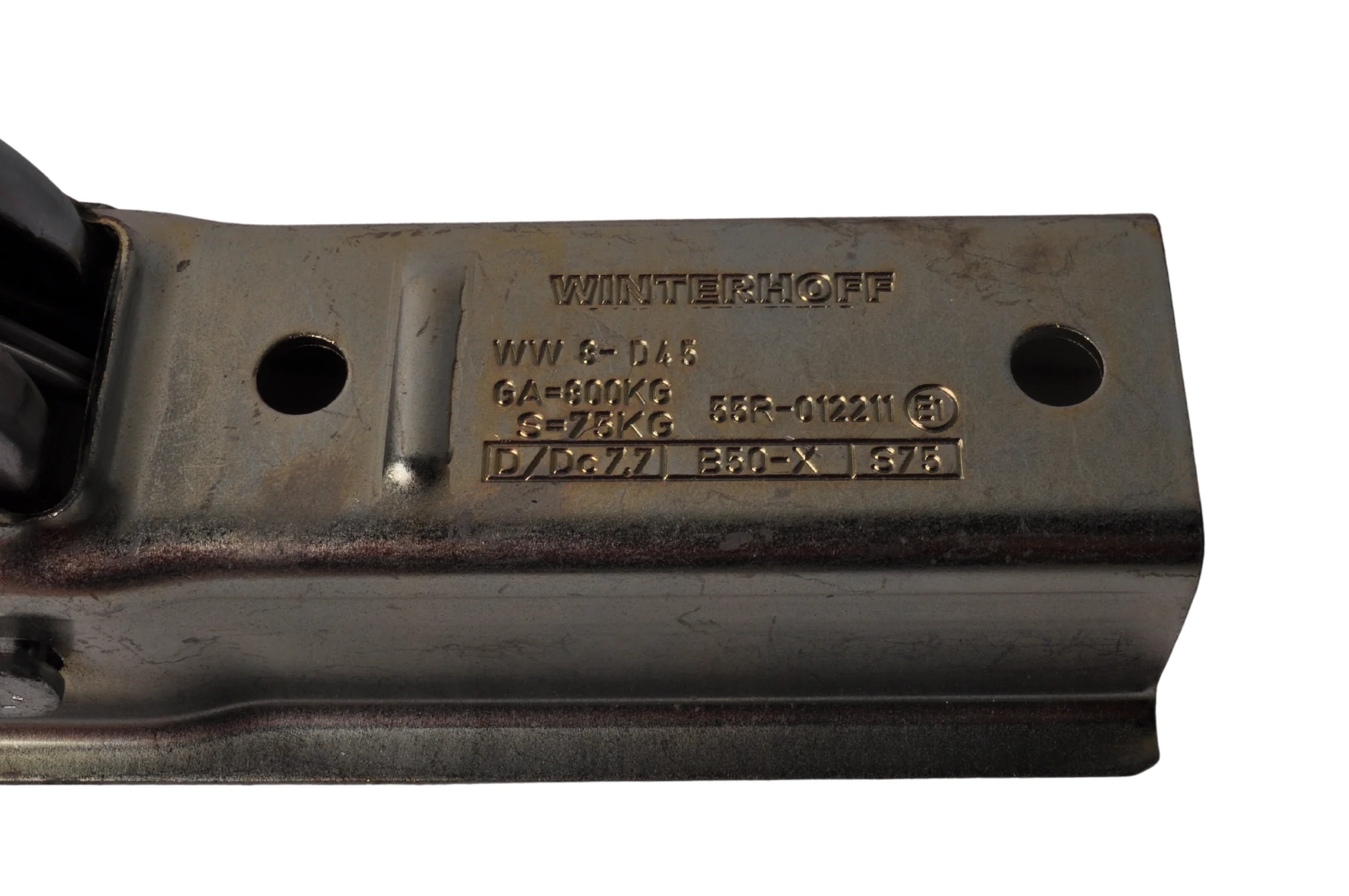 Albe EM80VK - Rohr 45 mm - 800 kg - ungebremste Kugelkupplung - Image 4