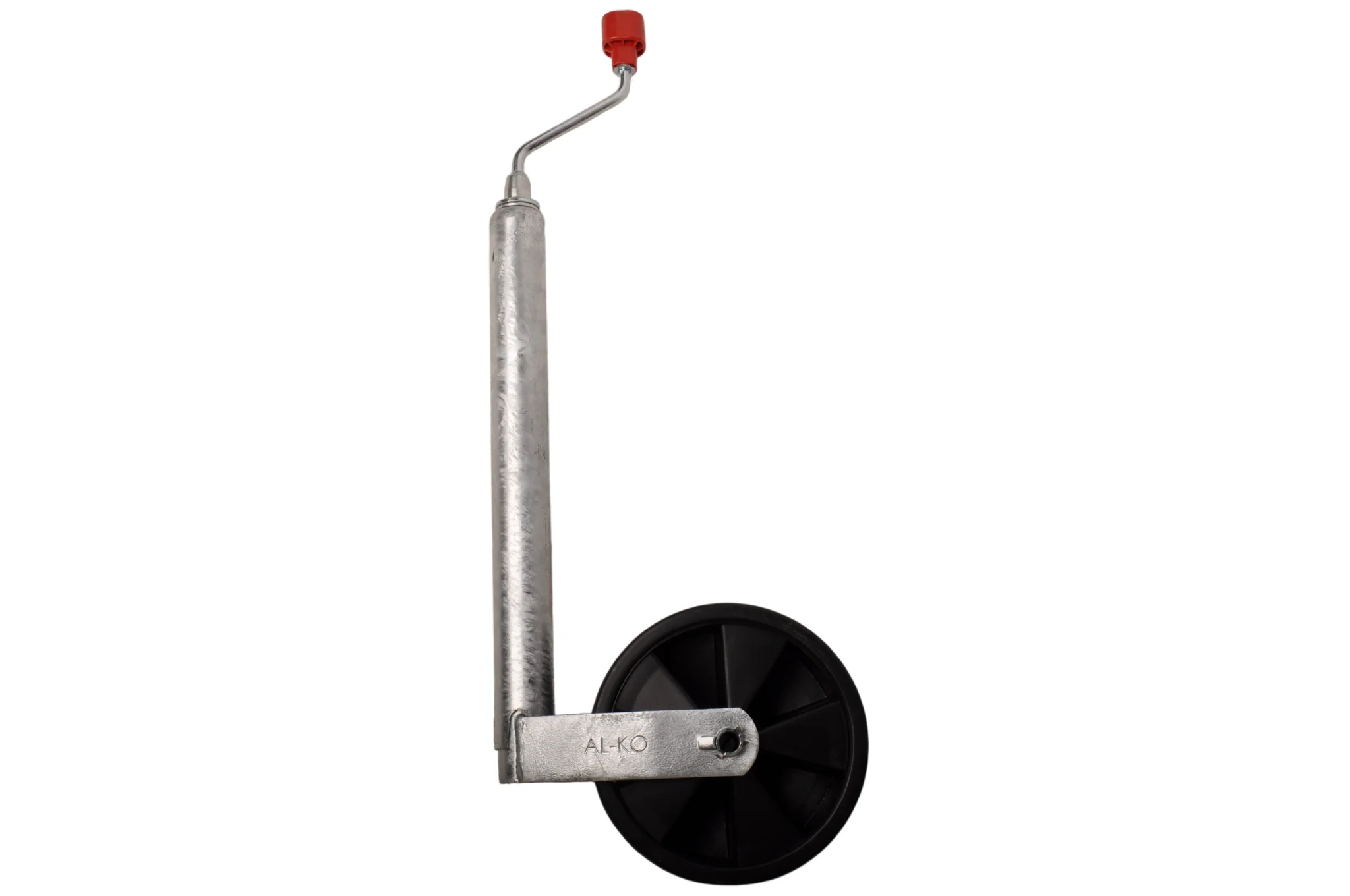 Stützrad Caravan Plus AL-KO - rund 48 mm - Tragfähigkeit: 150 kg - extra lang - Kunststofffelge mit Gummiprofil - Image 3