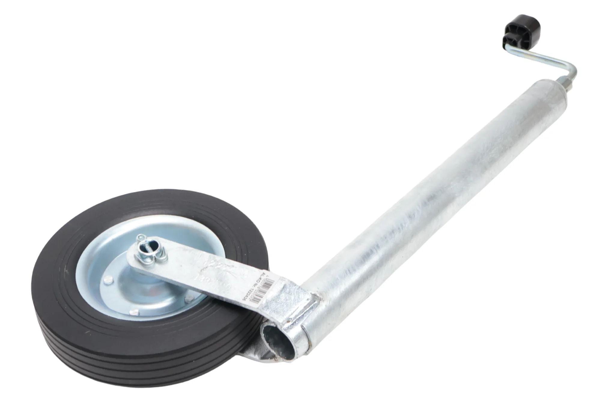 Stützrad Plus AL-KO - rund 48 mm - Tragfähigkeit: 150 kg - extra lang - Stahlfelge mit Vollgummi - Image 2