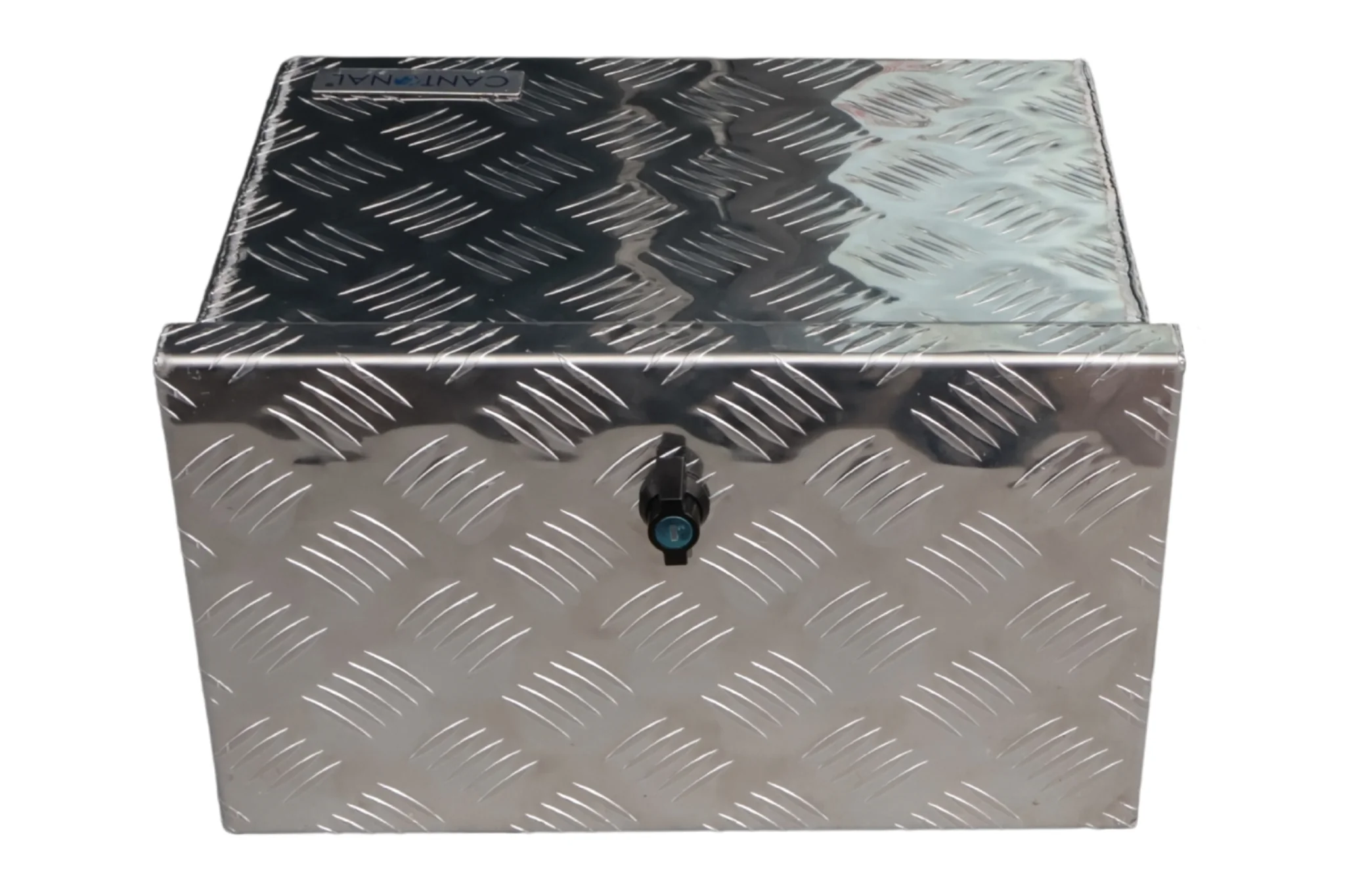Aluminium-Deichselbox aus Riffelblech - 400×240×300 mm - Image 5