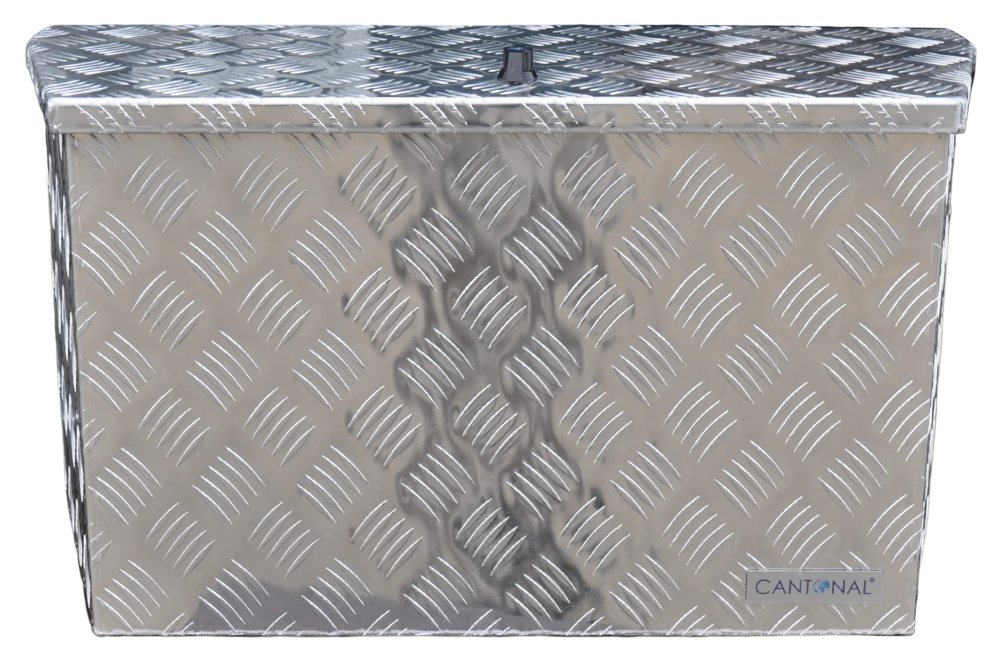Aluminium Deichselbox aus Riffelblech 760x380x400 mm - Image 3