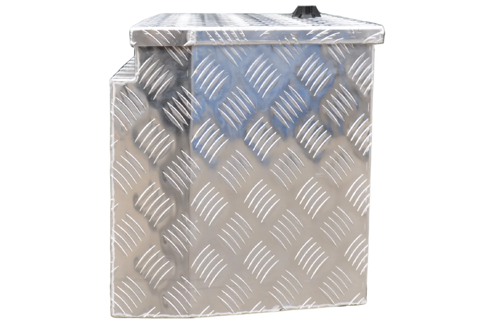 Aluminium Deichselbox aus Riffelblech 760x380x400 mm - Image 6