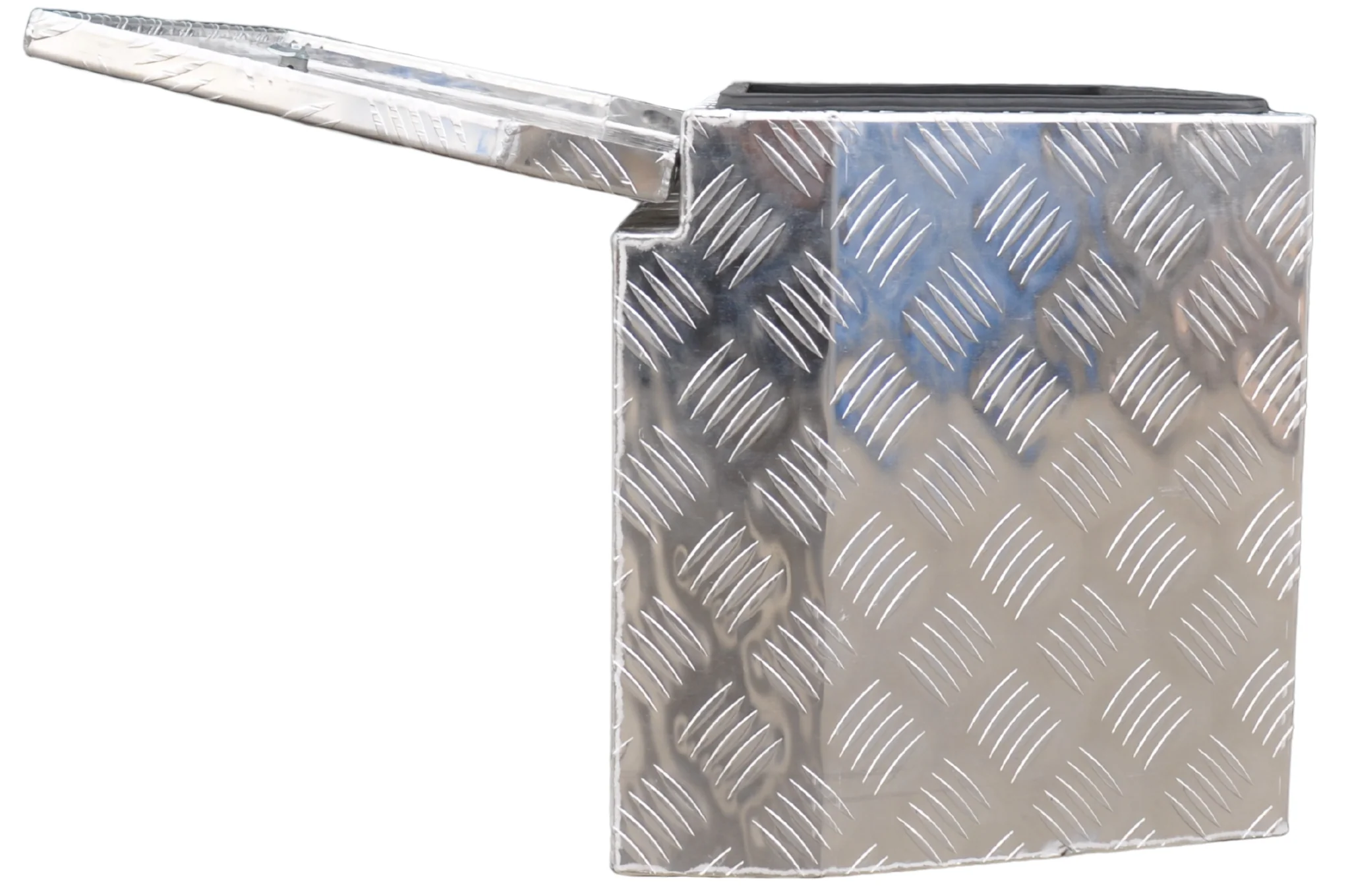 Aluminium Deichselbox aus Riffelblech 760x380x400 mm - Image 7