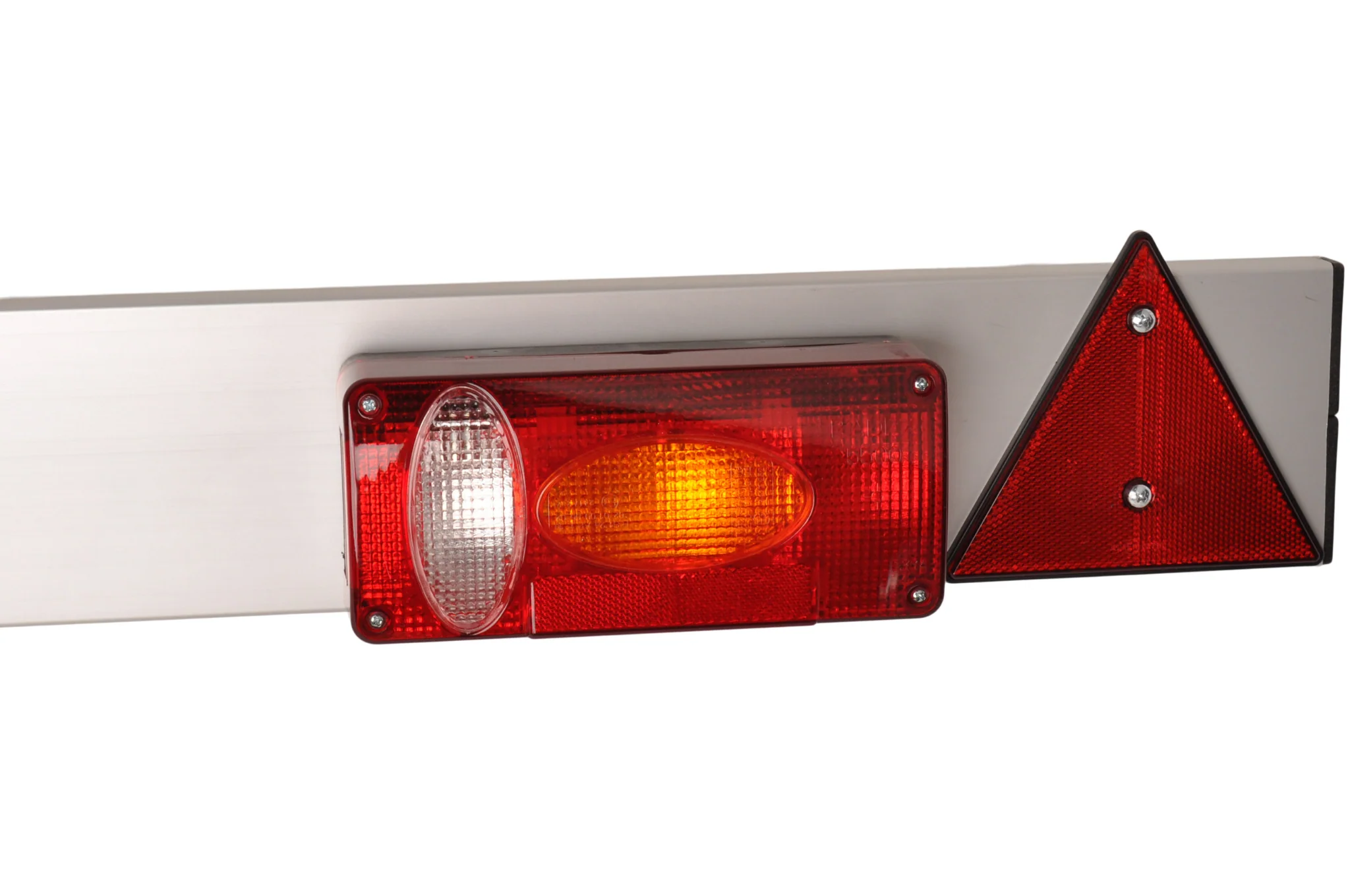 Aluminium-Lichtleiste mit Radex 5500 Leuchten - 7/13 polig - mit Radex-Steckern - 1400x138x90 mm - Image 7