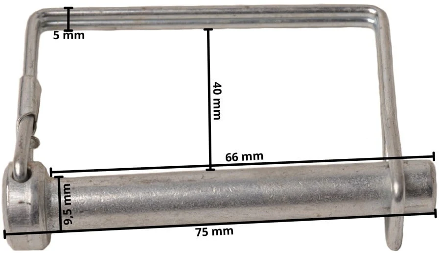Achsensicherungsstift - 10x66 mm - Image 6