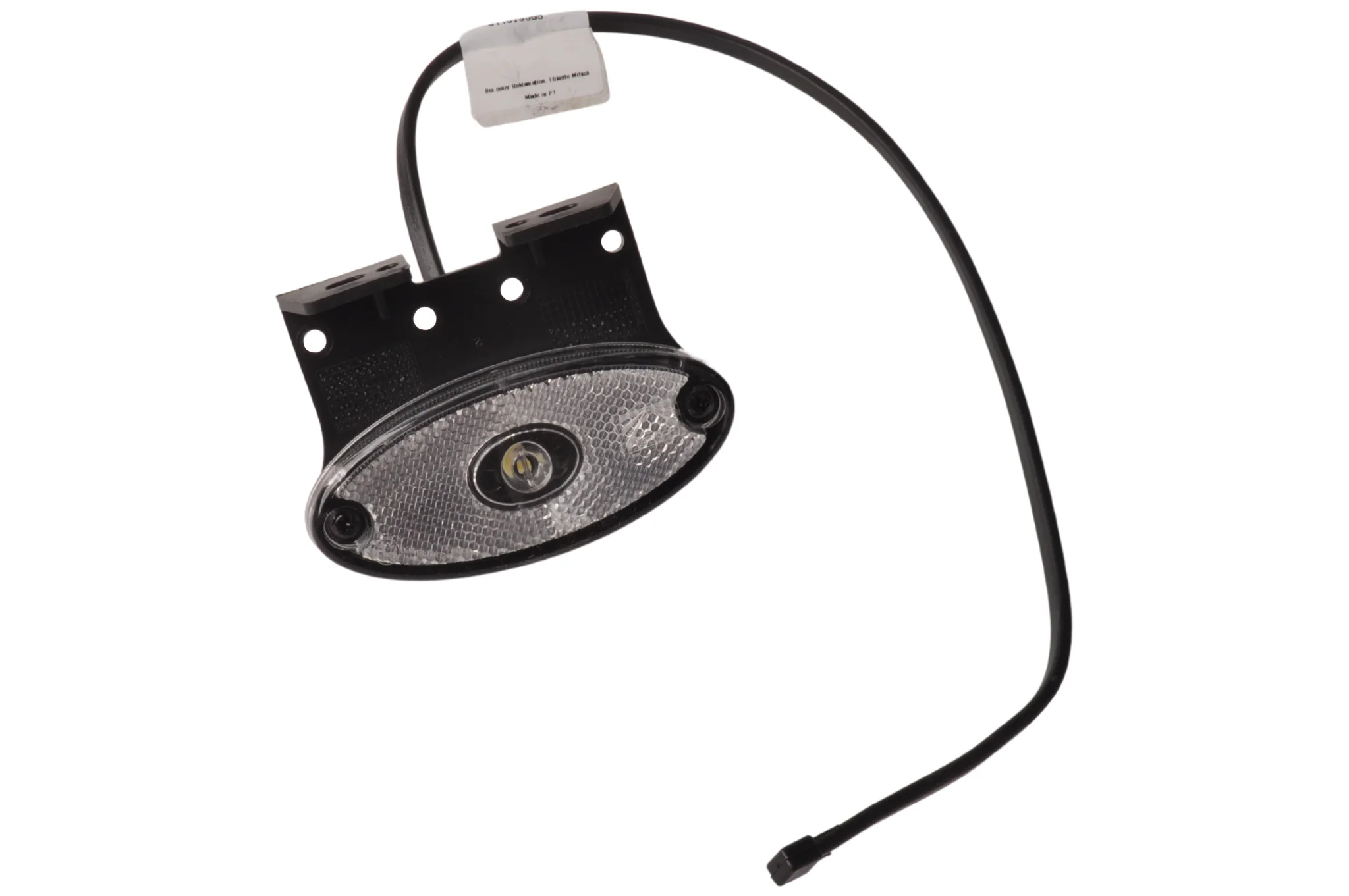 Aspock Flatpoint 2 - weiße Positionsleuchte - 50 cm DC-Kabel - LED - auf Halterung - Image 2