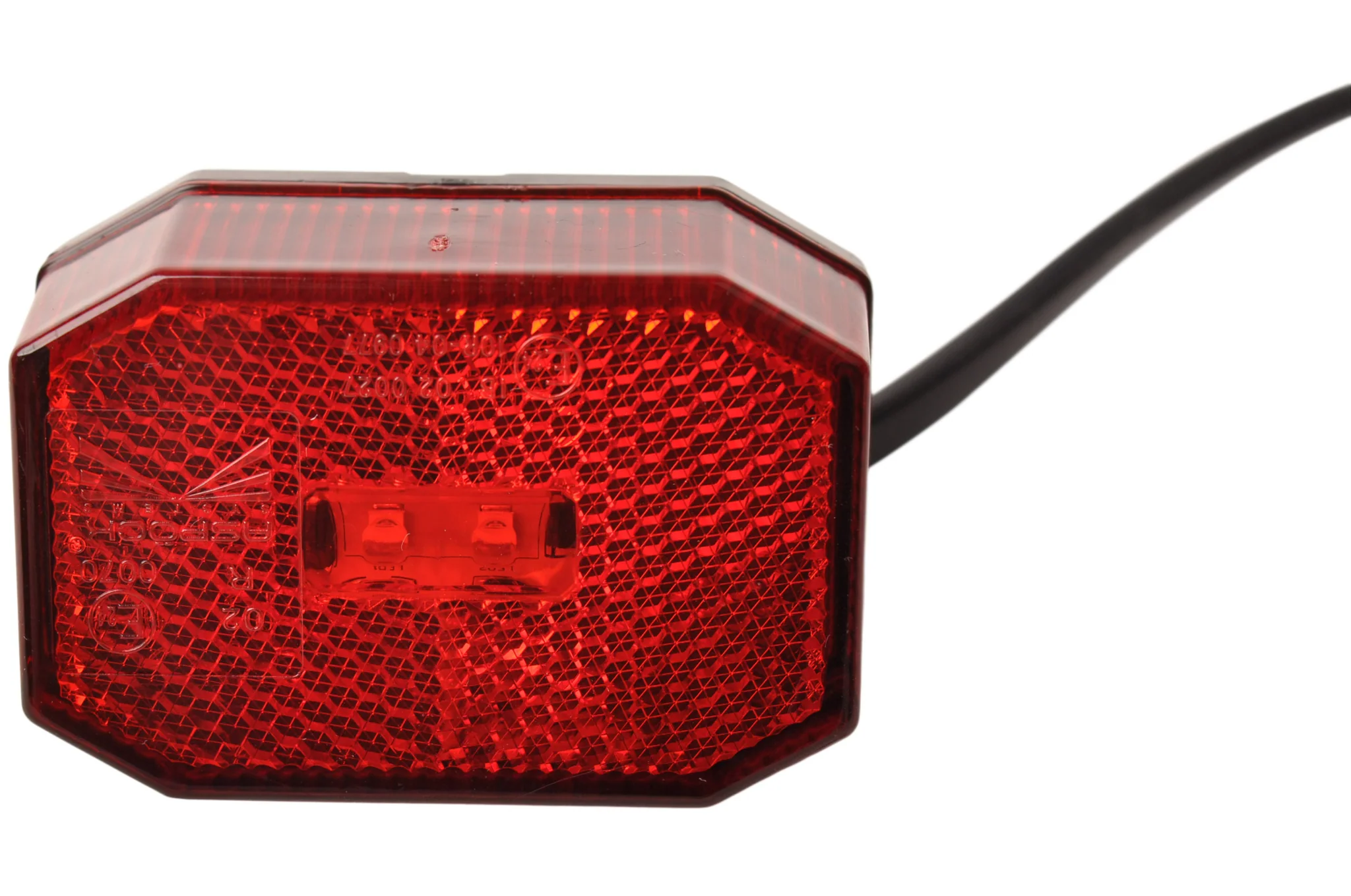 Aspock Flexipoint Begrenzungsleuchte LED - rot - mit 50 cm DC-Kabel - Image 2