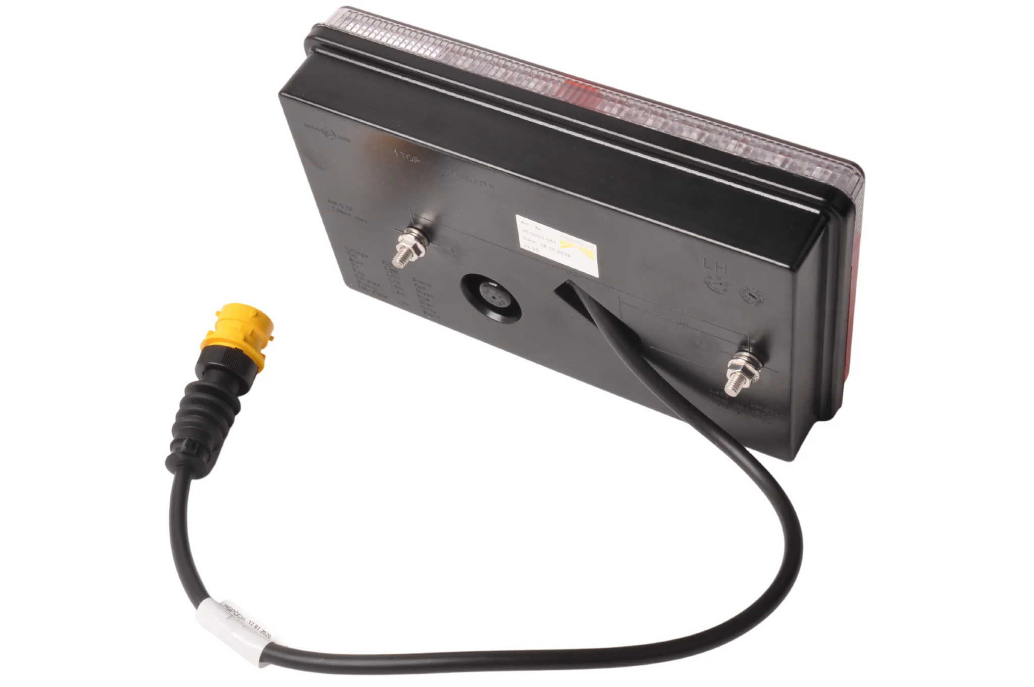 Anhänger Rückleuchte - Aspöck MultiLED 2 - links - 240x140x54 mm - vollständig LED - 8-poliger Bajonettanschluss - 50 cm Kabel - Image 3
