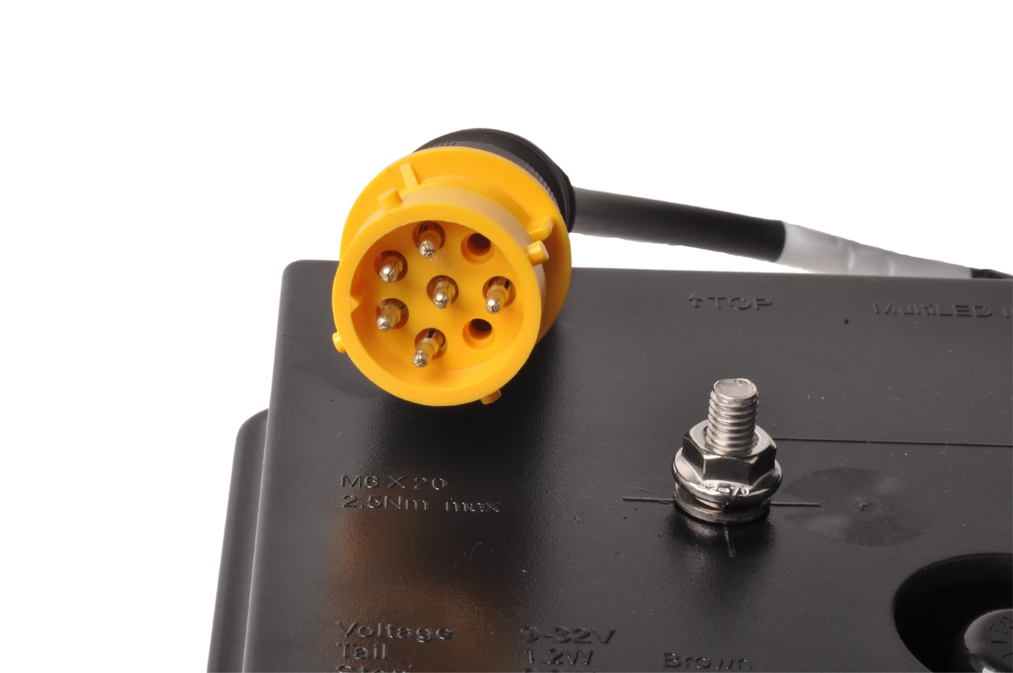 Anhänger Rückleuchte - Aspöck MultiLED 2 - links - 240x140x54 mm - vollständig LED - 8-poliger Bajonettanschluss - 50 cm Kabel - Image 5