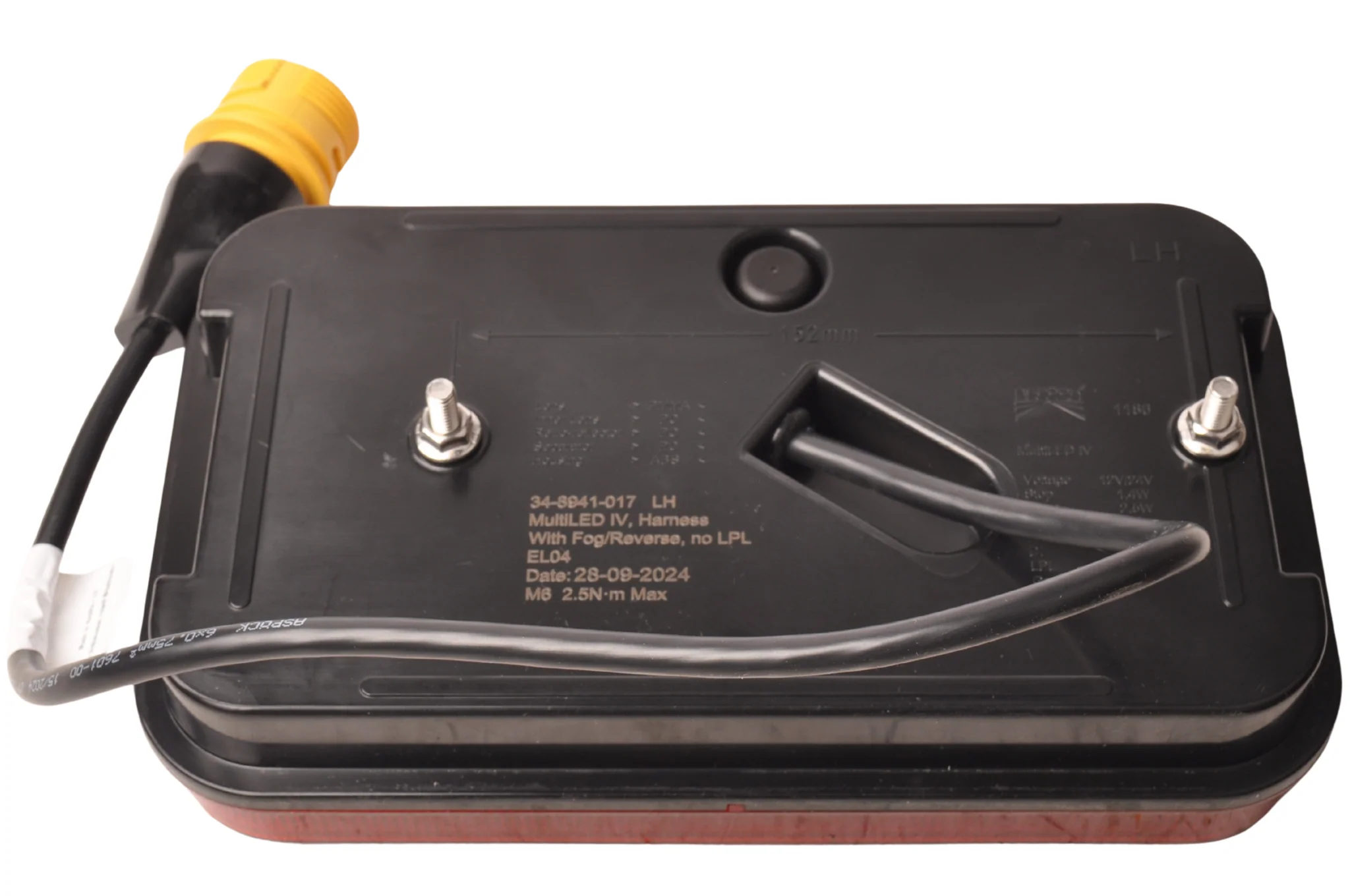 Rückleuchte - Aspöck MultiLED 4 - links - 241x141x71 mm - 7-poliger ASS2 Bajonettanschluss - wasserdicht - Image 4
