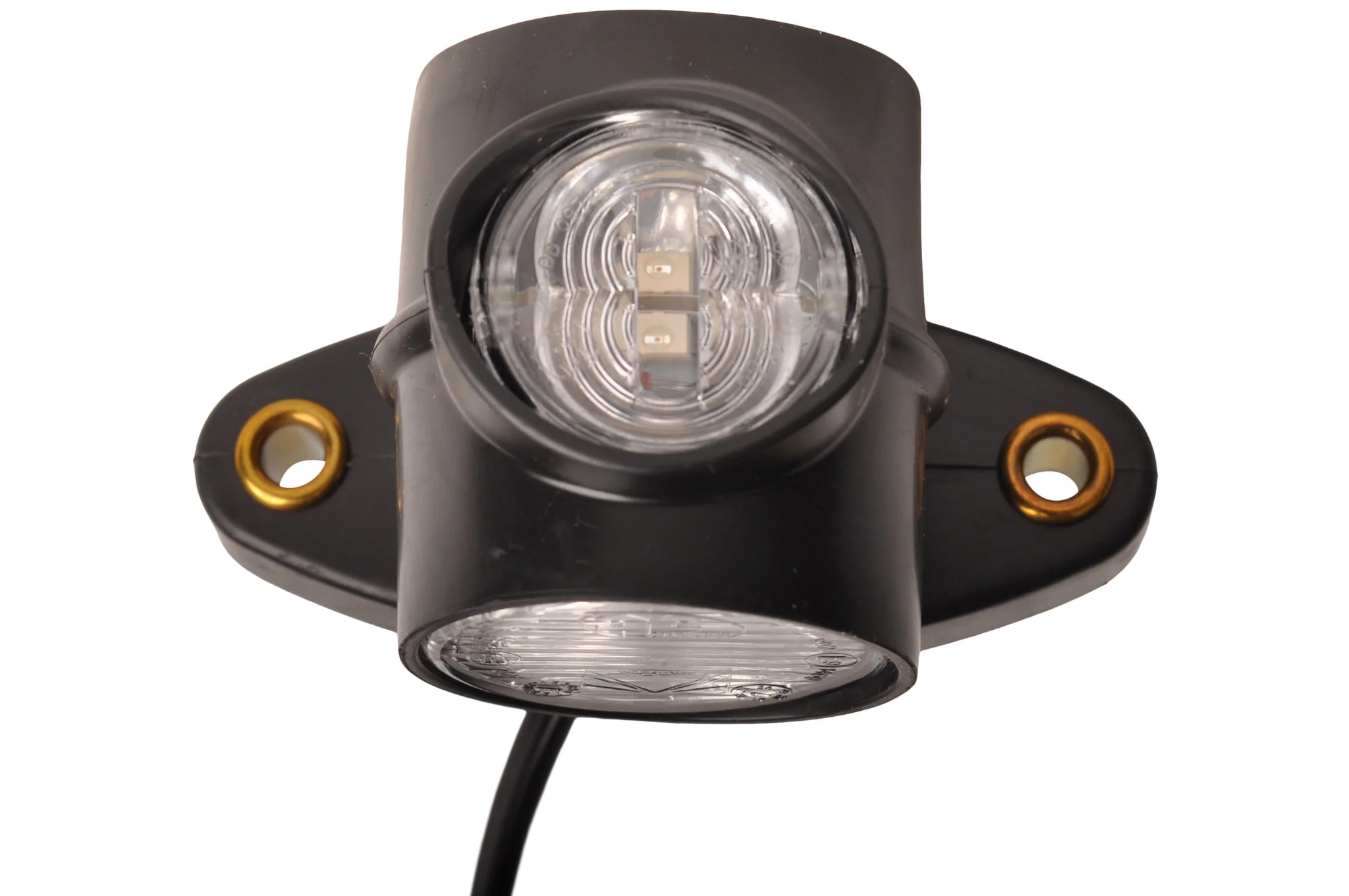Aspock Superpoint 3 LED Begrenzungsleuchte - links/rechts - weiß/orange/rot - 1 Meter Flachkabel - Image 4