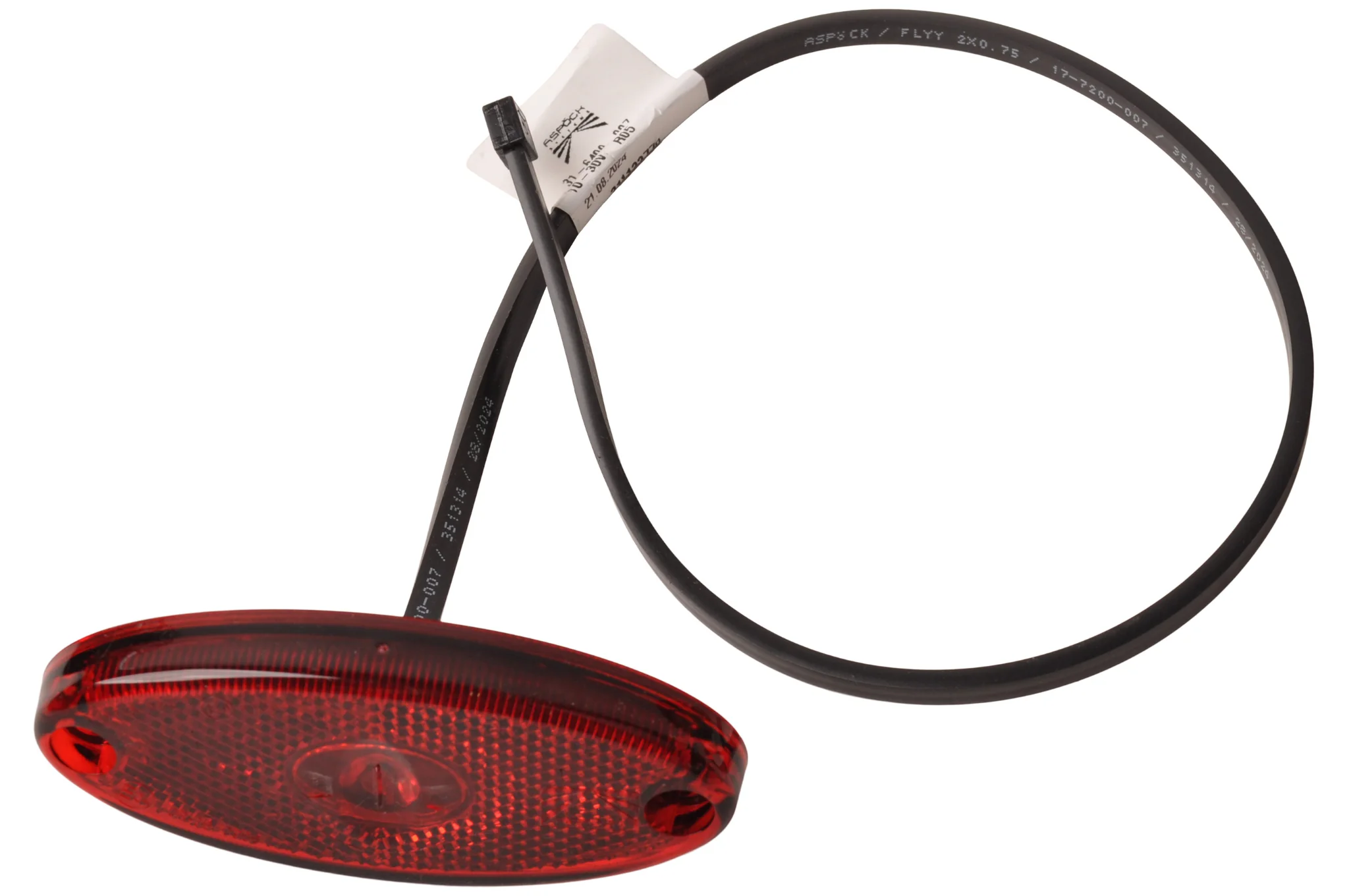 Aspöck Flatpoint 2 - rote Begrenzungsleuchte - Steckerverbindung - LED - Image 4