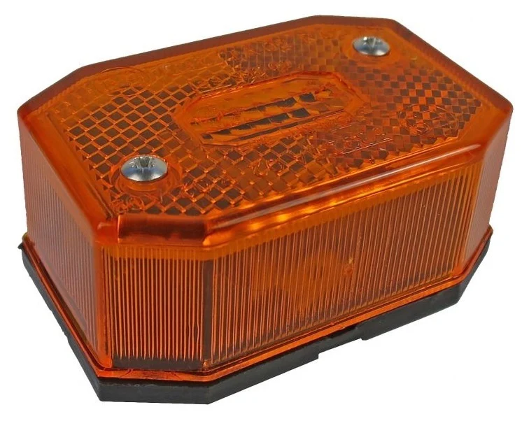 Aspöck Flexipoint - orange/gelbe Begrenzungsleuchte - lose Kabelverbindung - Glühlampe