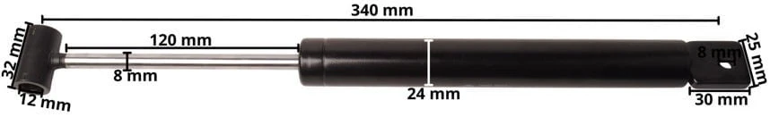 BPW Auflaufbremsdämpfer passend für Typ PAV/ SR1.35-X - Image 5