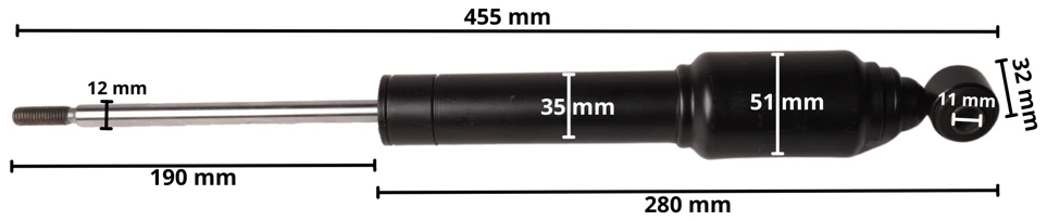 Knott Auflaufbremsdämpfer passend für KF35-A mit Dämpfercode 87001609 - Image 5