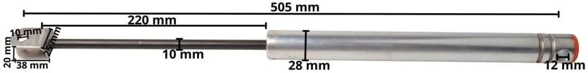 Knott Auflaufbremsdämpfer passend für KFL20 - Dämpfernummer 87101109 - Image 7